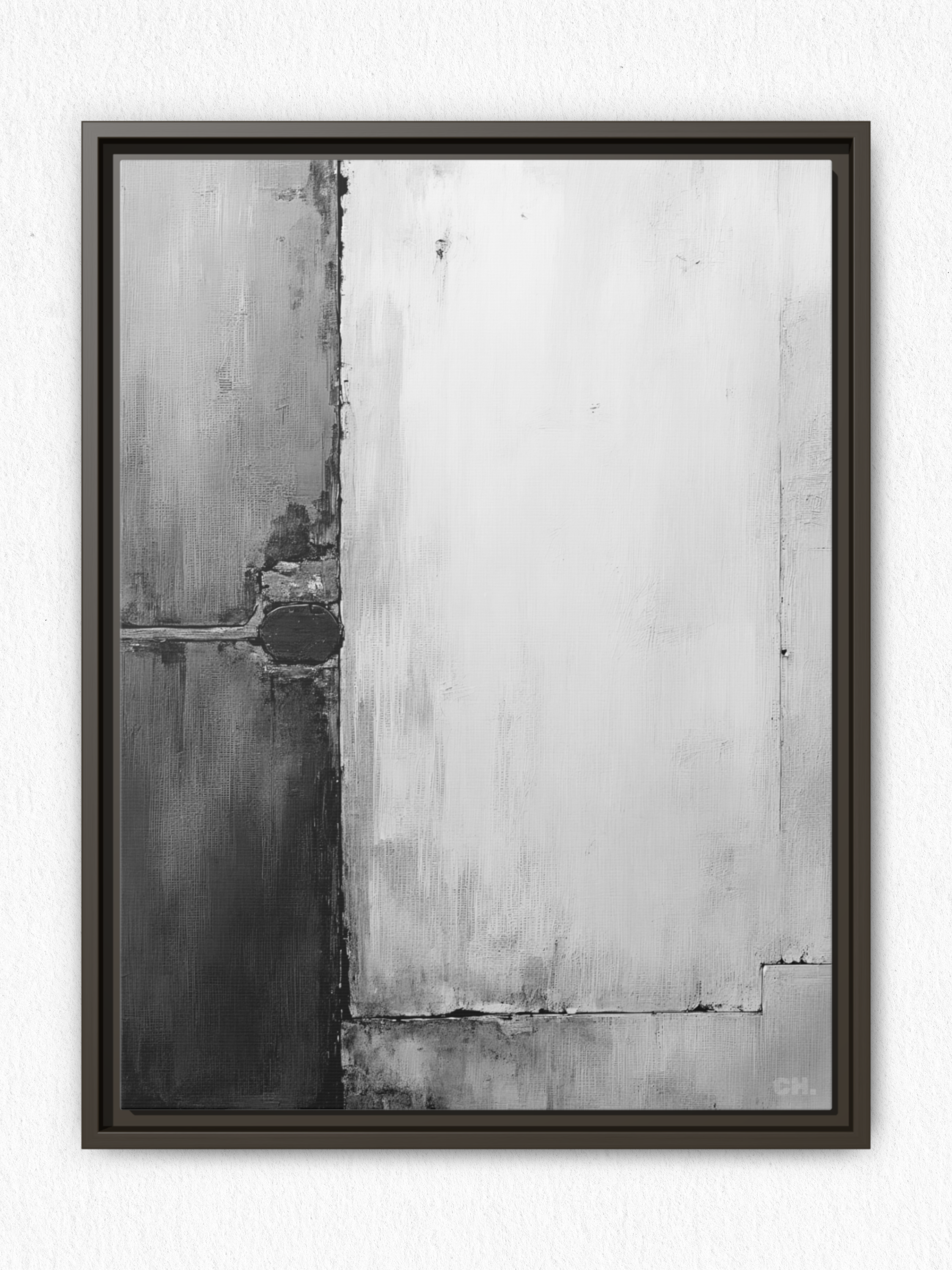 Echoes of Iron - Framed Canvas Prints - artisCHt