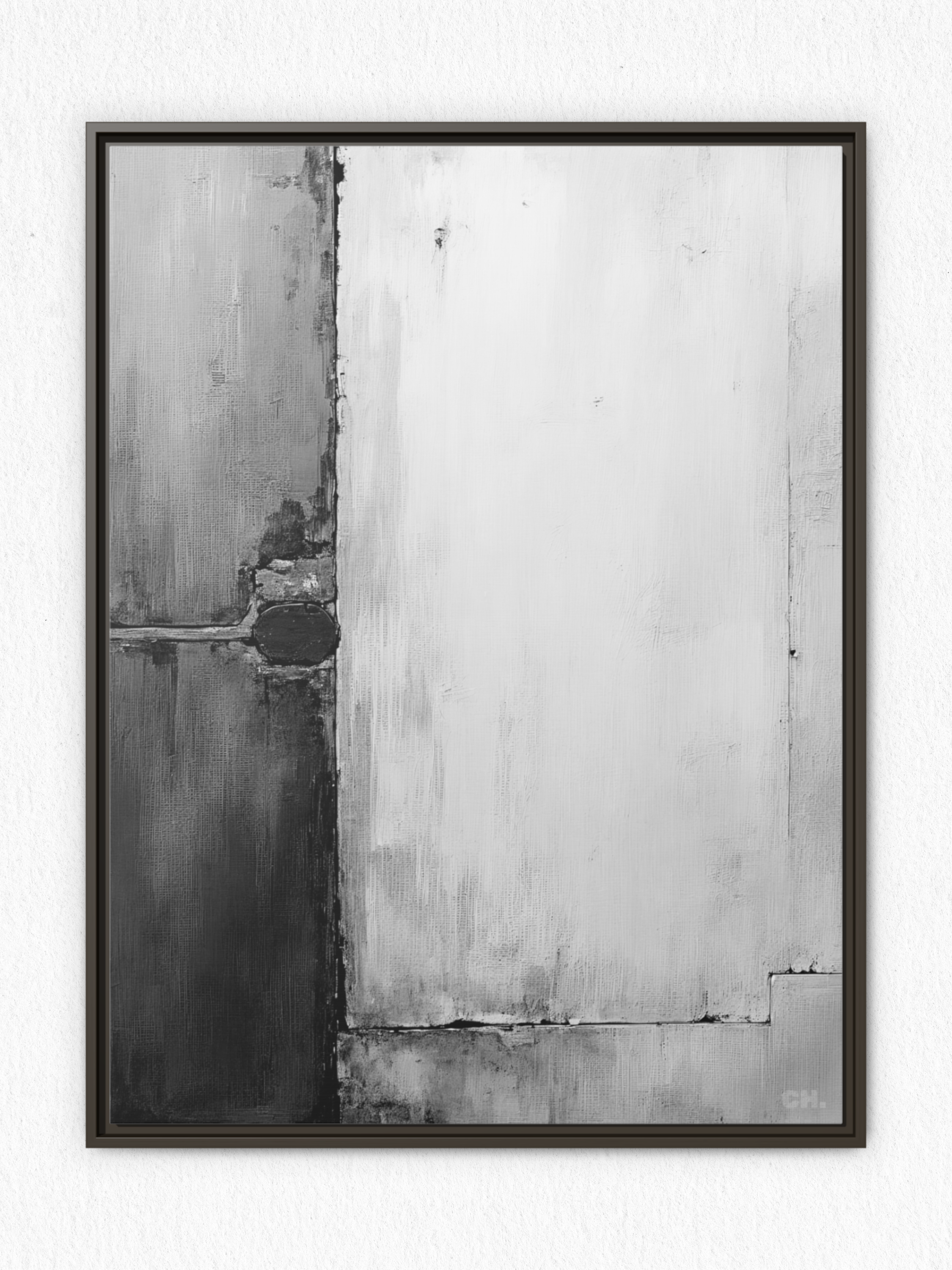 Echoes of Iron - Framed Canvas Prints - artisCHt