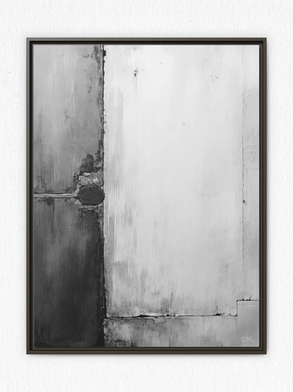 Echoes of Iron - Framed Canvas Prints - artisCHt