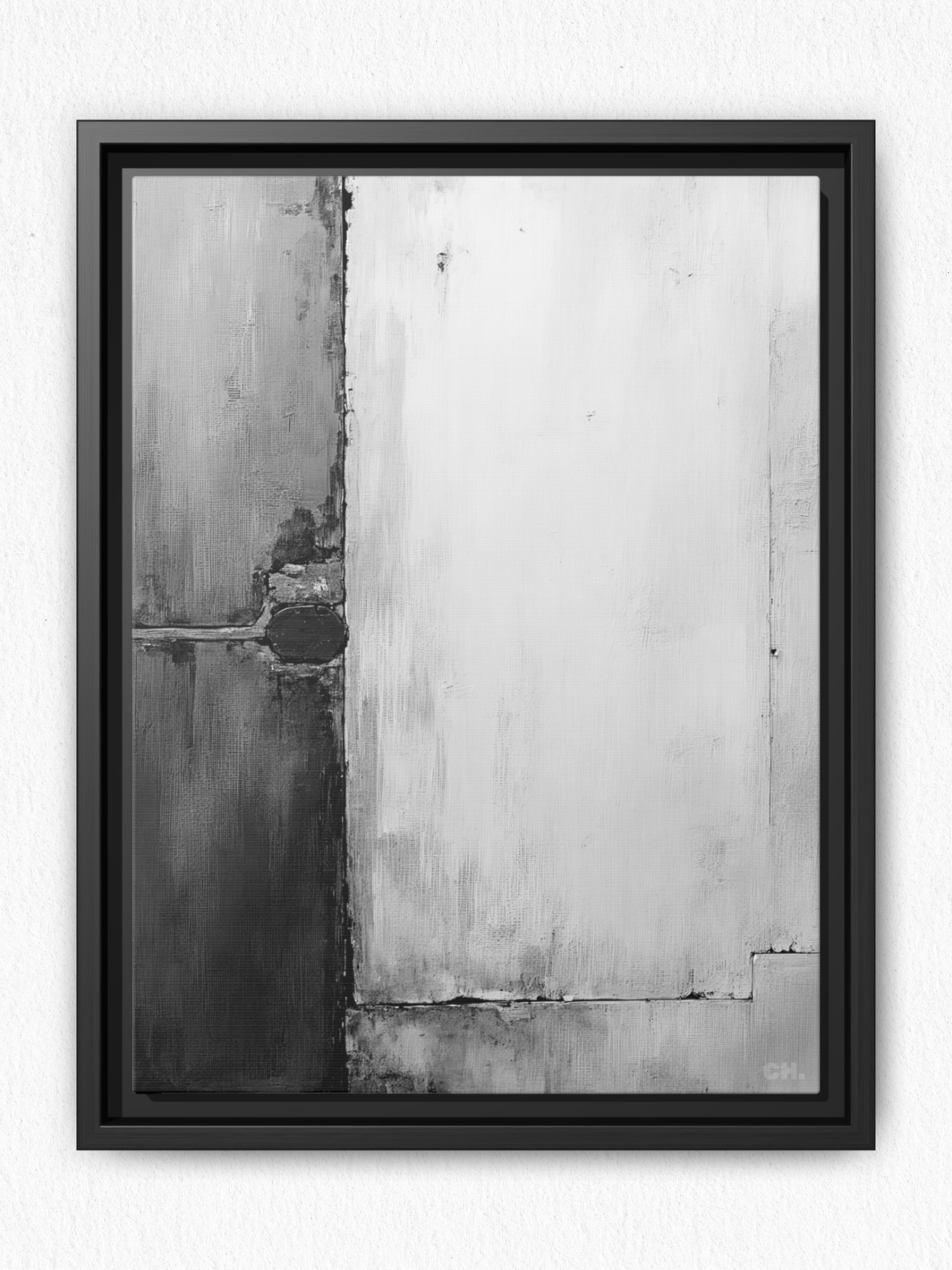 Echoes of Iron - Framed Canvas Prints - artisCHt