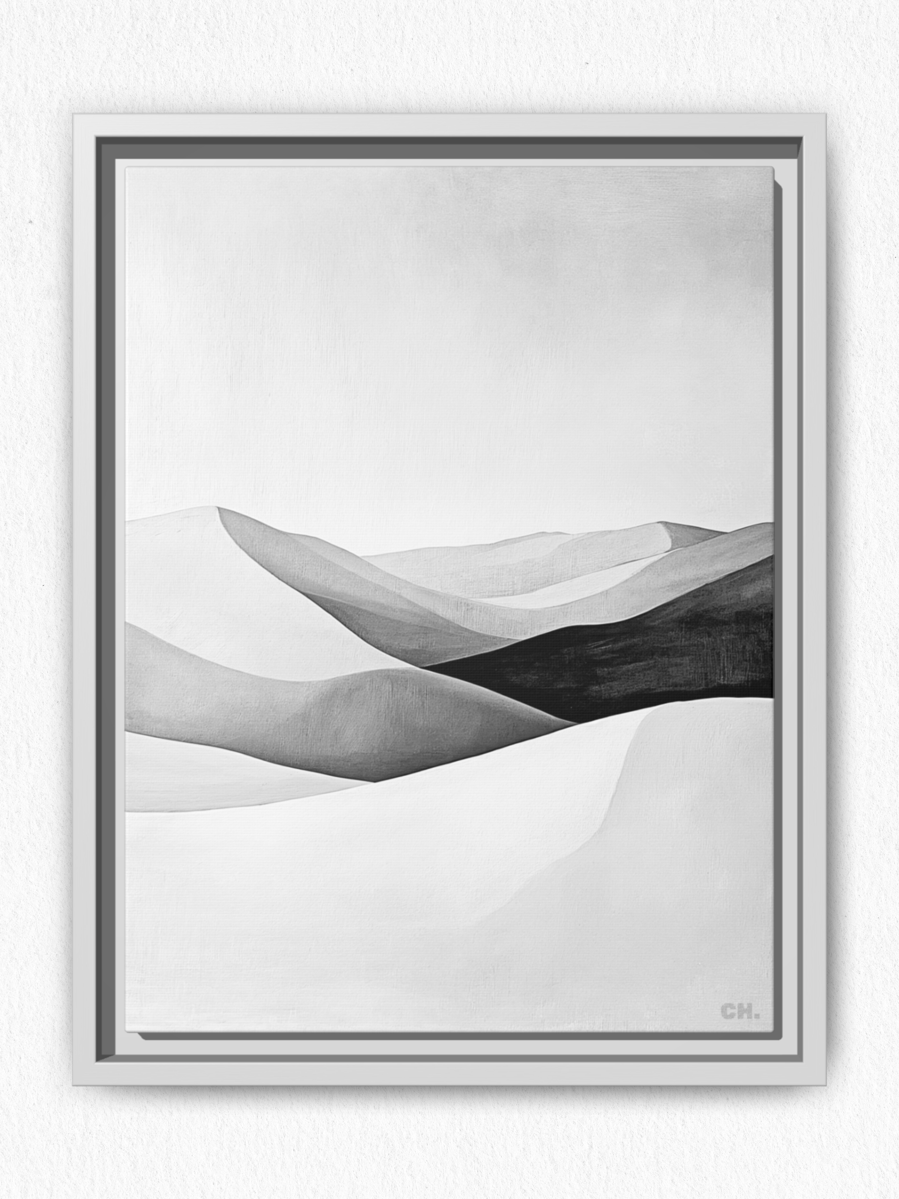 Echoes of the Dunes - Framed Canvas Prints - artisCHt
