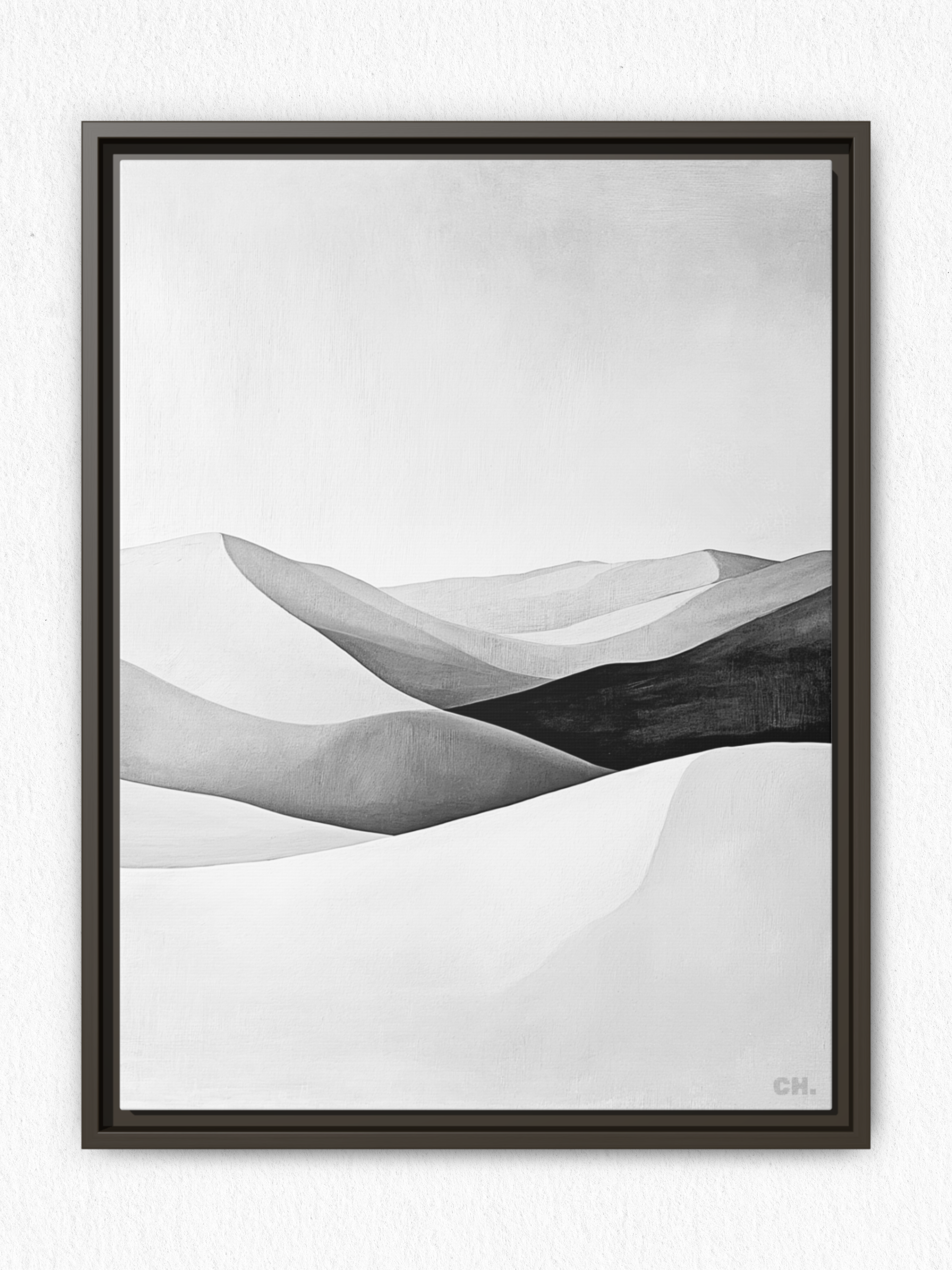 Echoes of the Dunes - Framed Canvas Prints - artisCHt