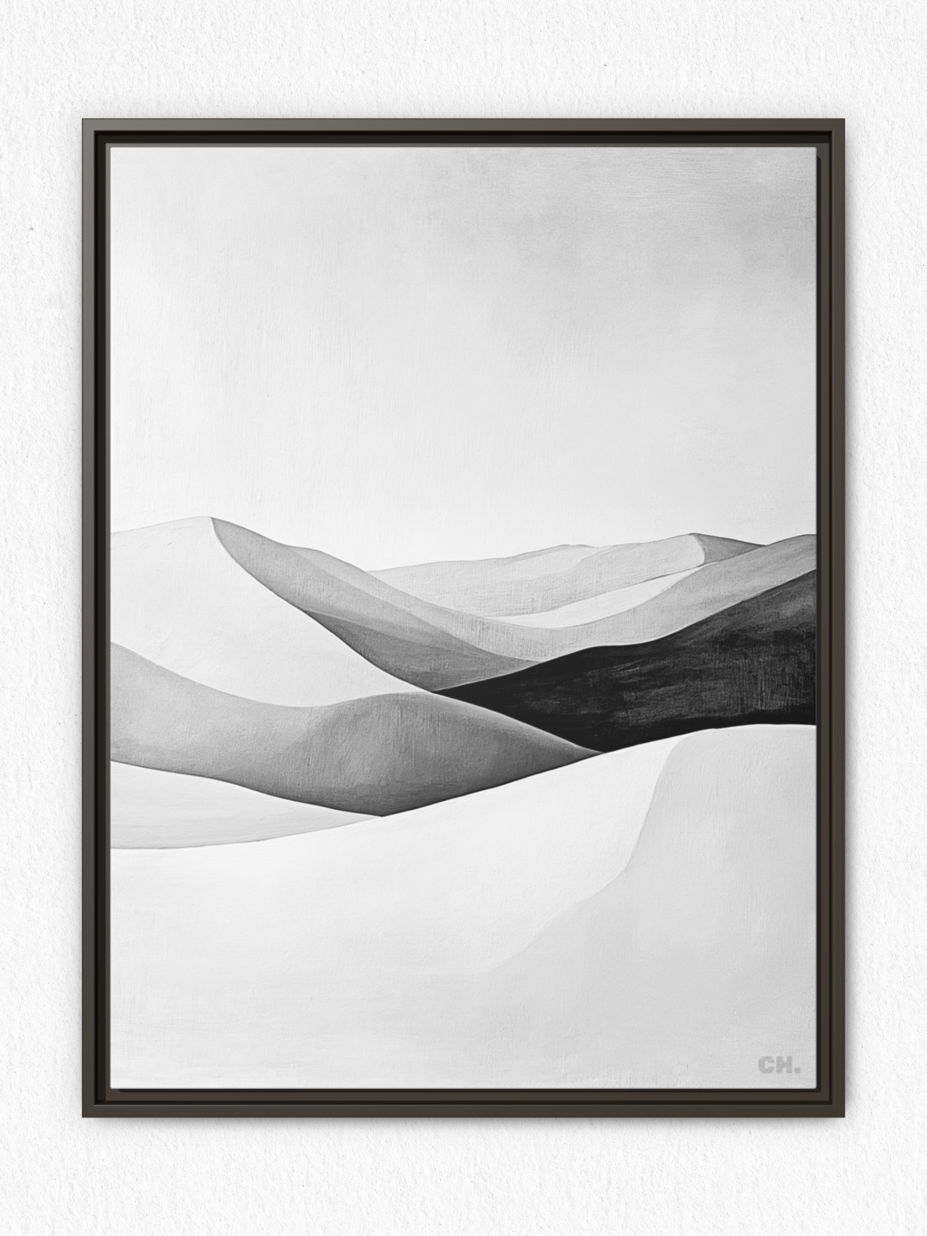 Echoes of the Dunes - Framed Canvas Prints - artisCHt