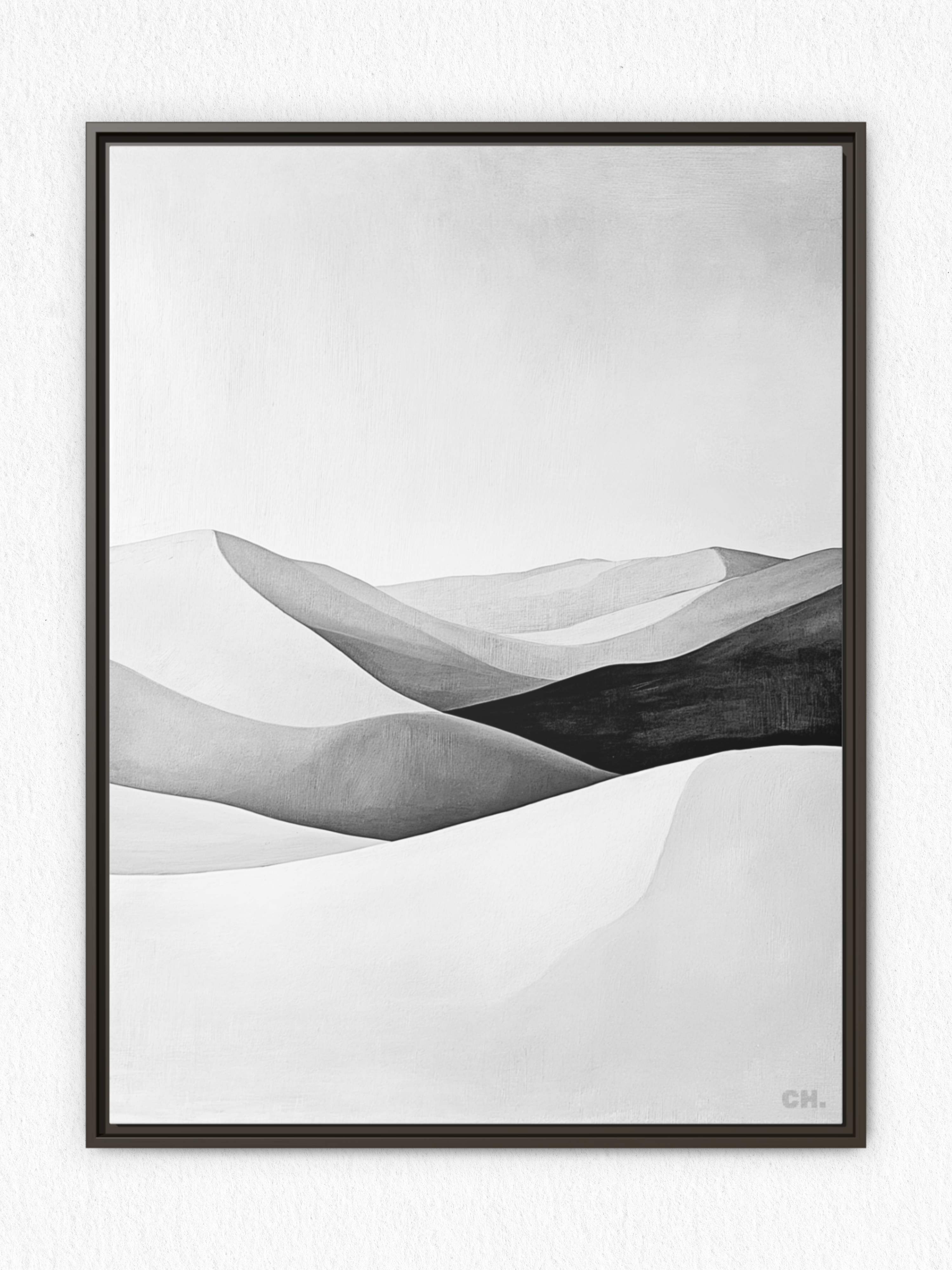 Echoes of the Dunes - Framed Canvas Prints - artisCHt