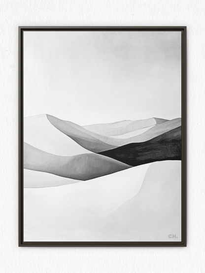 Echoes of the Dunes - Framed Canvas Prints - artisCHt