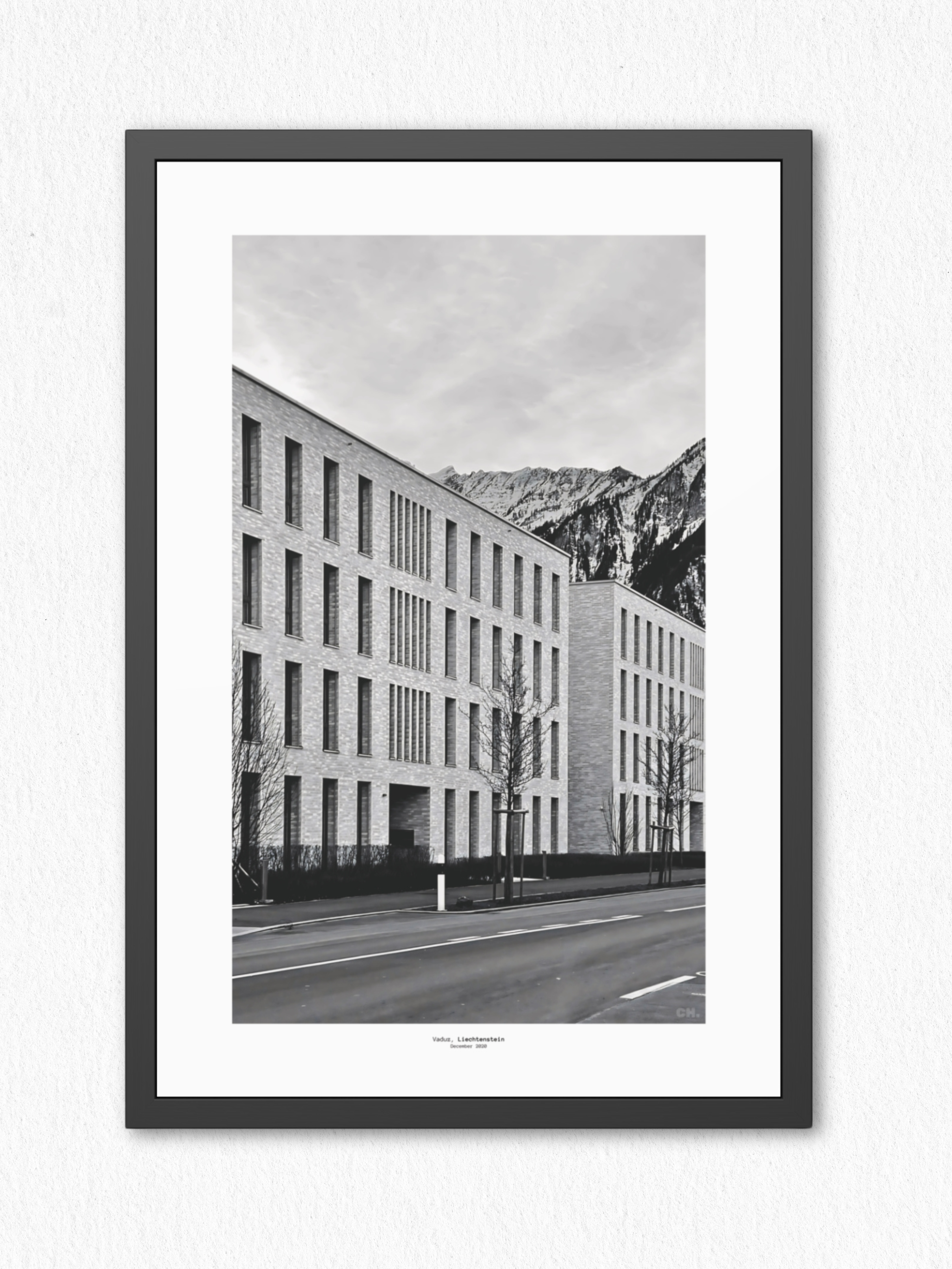 Facade and Fold - Framed Fine Art Photography Print - artisCHt