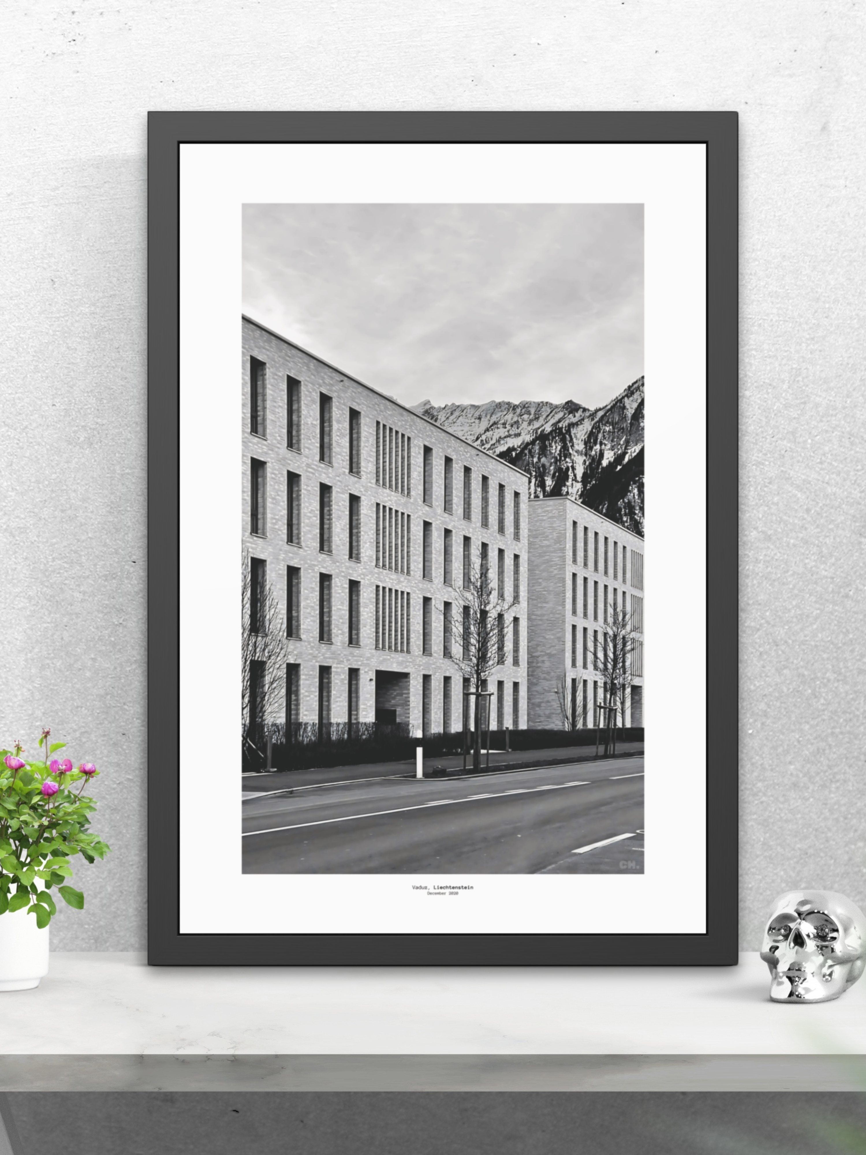 Facade and Fold - Framed Fine Art Photography Print - artisCHt
