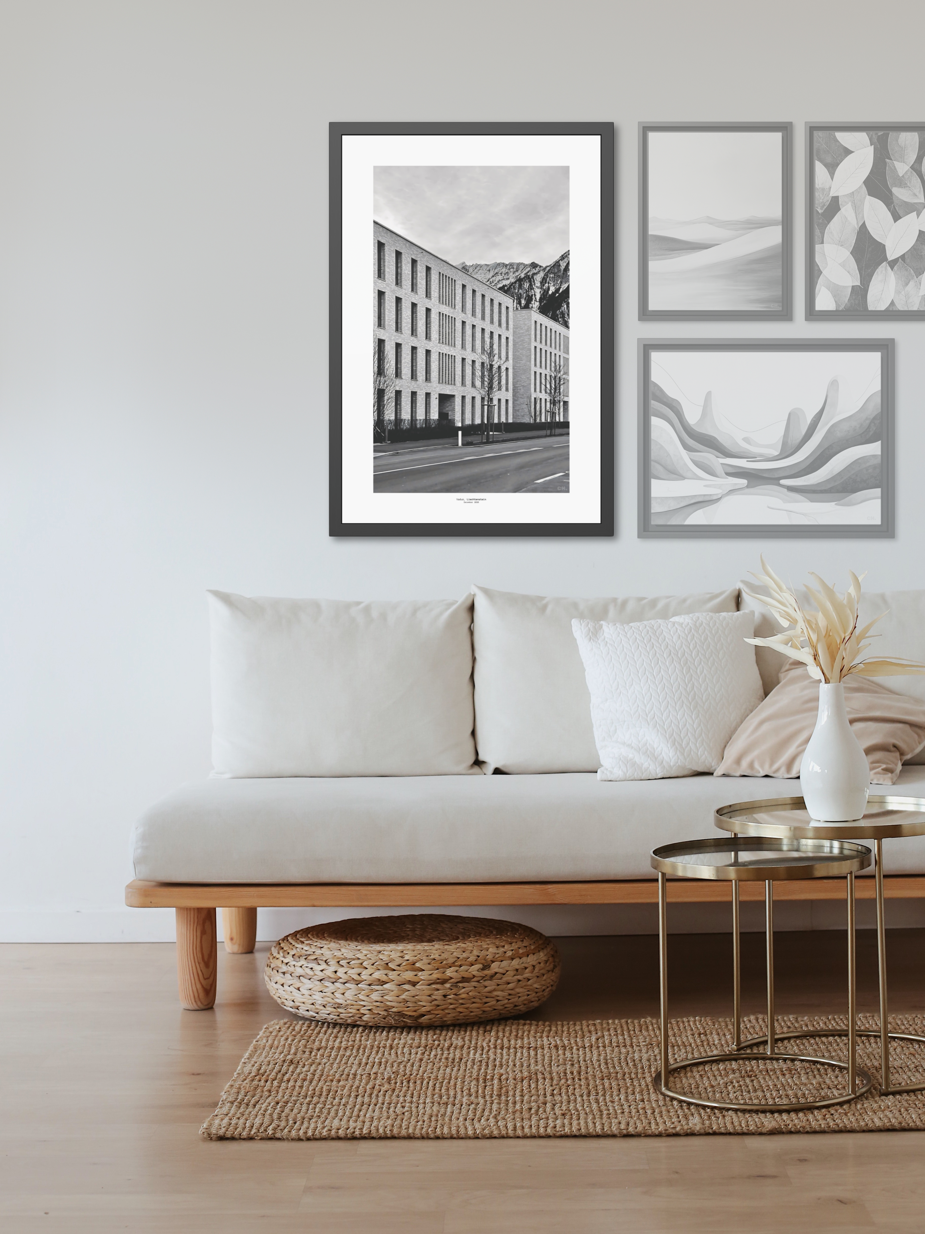 Facade and Fold - Framed Fine Art Photography Print - artisCHt
