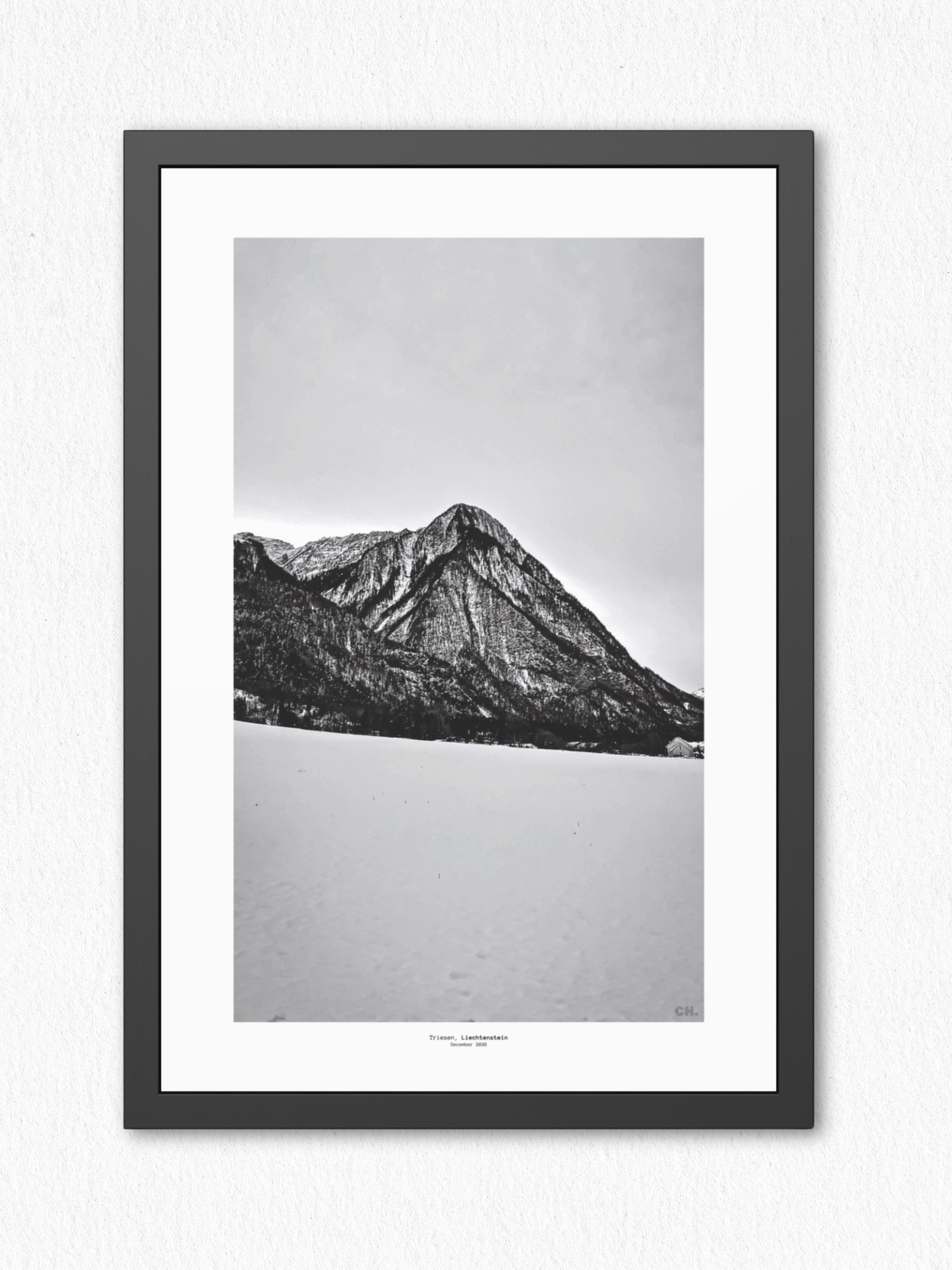 Face of the Mountain - Framed Fine Art Photography Print - artisCHt