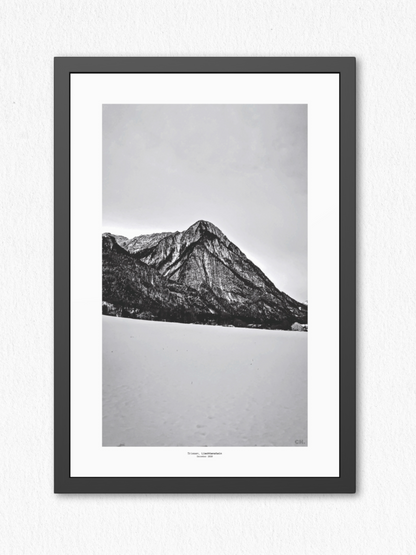 Face of the Mountain - Framed Fine Art Photography Print - artisCHt
