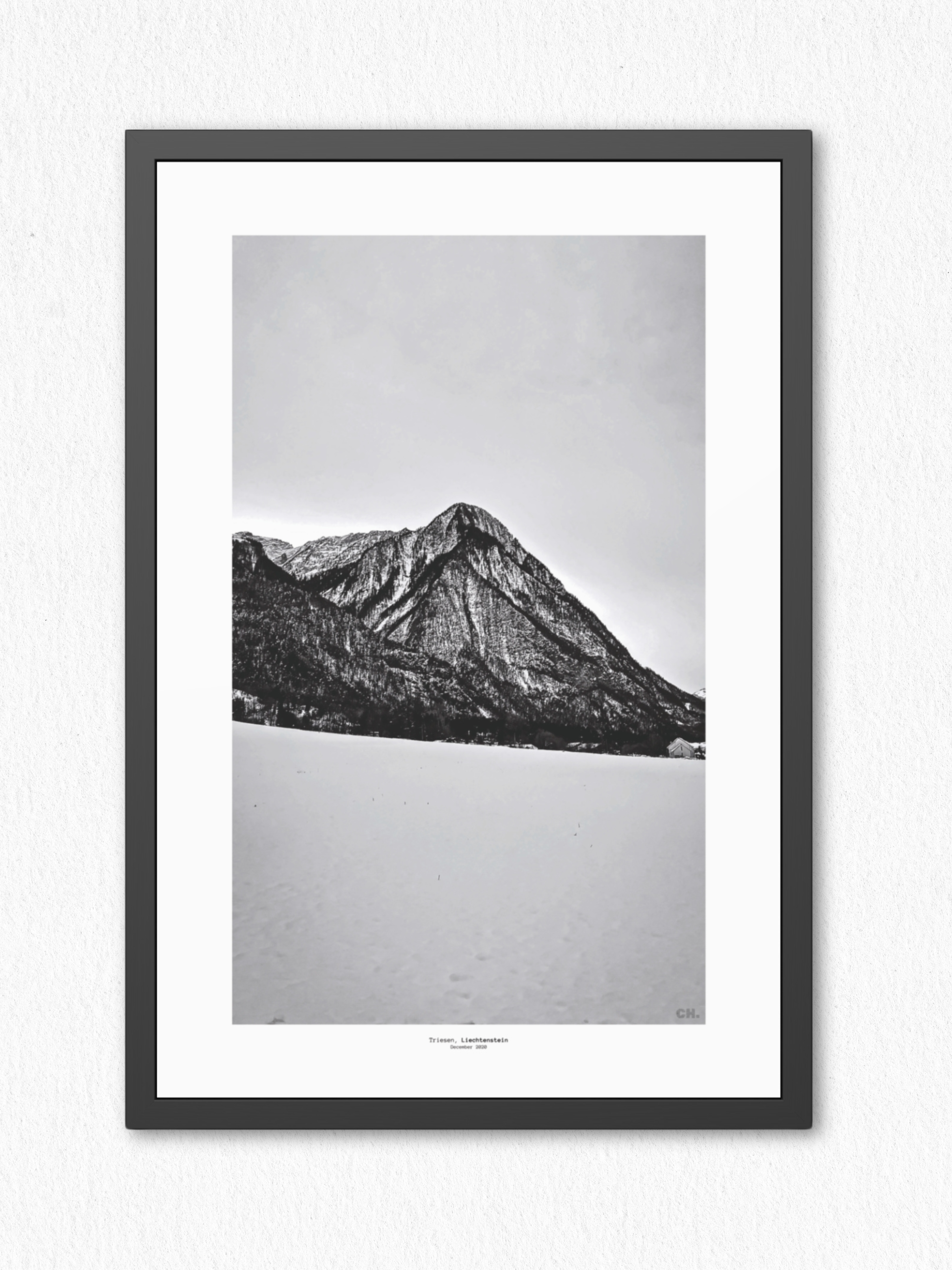 Face of the Mountain - Framed Fine Art Photography Print - artisCHt