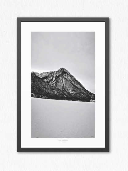 Face of the Mountain - Framed Fine Art Photography Print - artisCHt