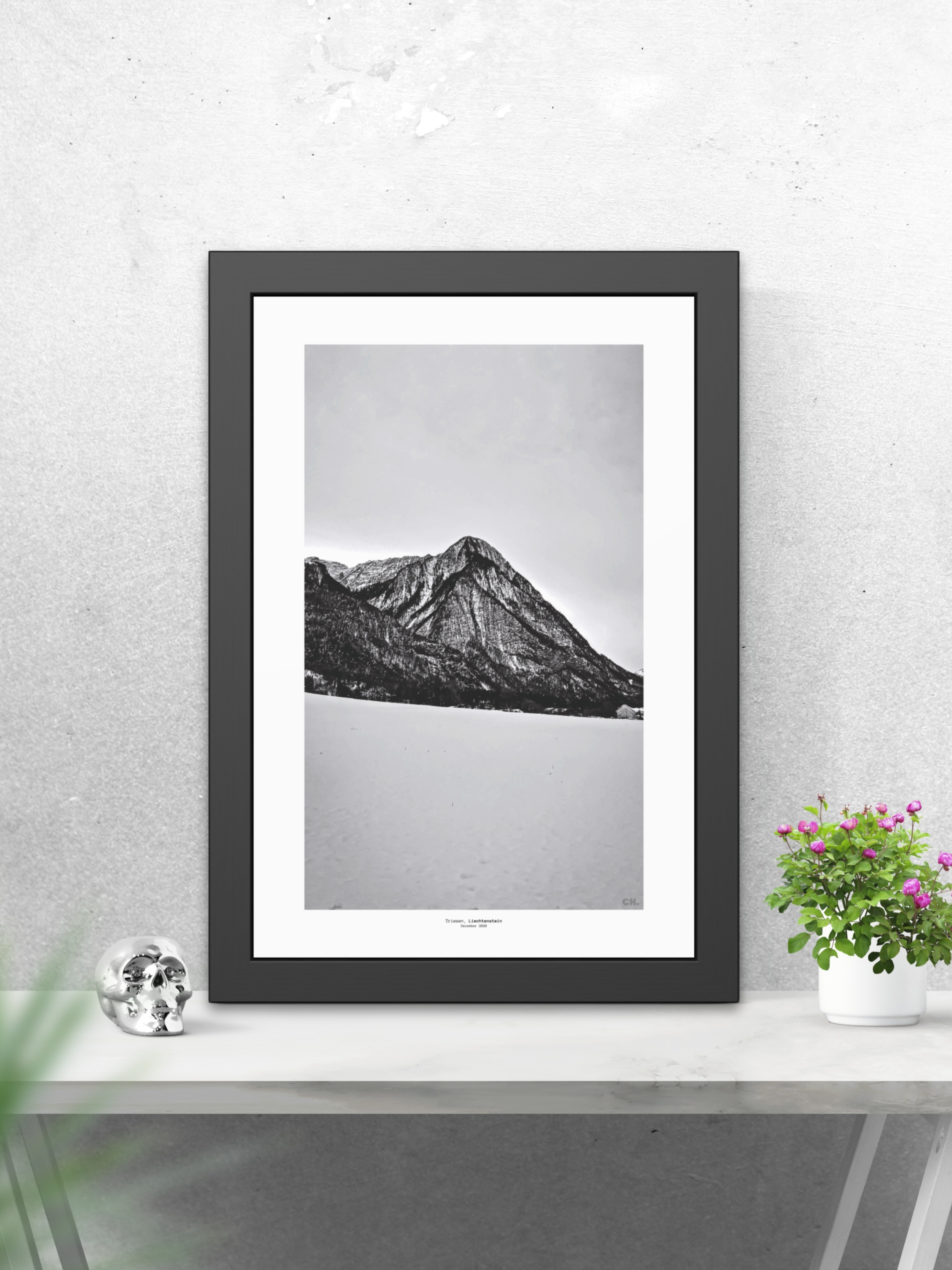 Face of the Mountain - Framed Fine Art Photography Print - artisCHt