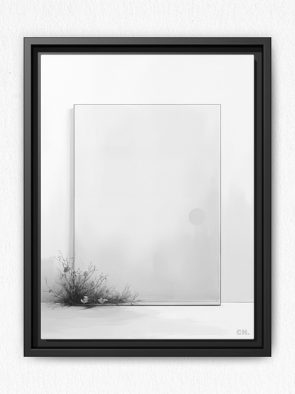 Faded Bloom - Framed Canvas Prints - artisCHt