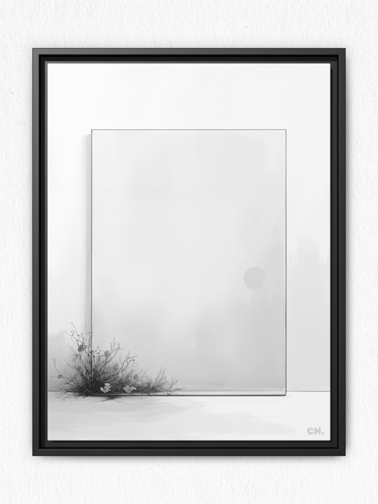 Faded Bloom - Framed Canvas Prints - artisCHt
