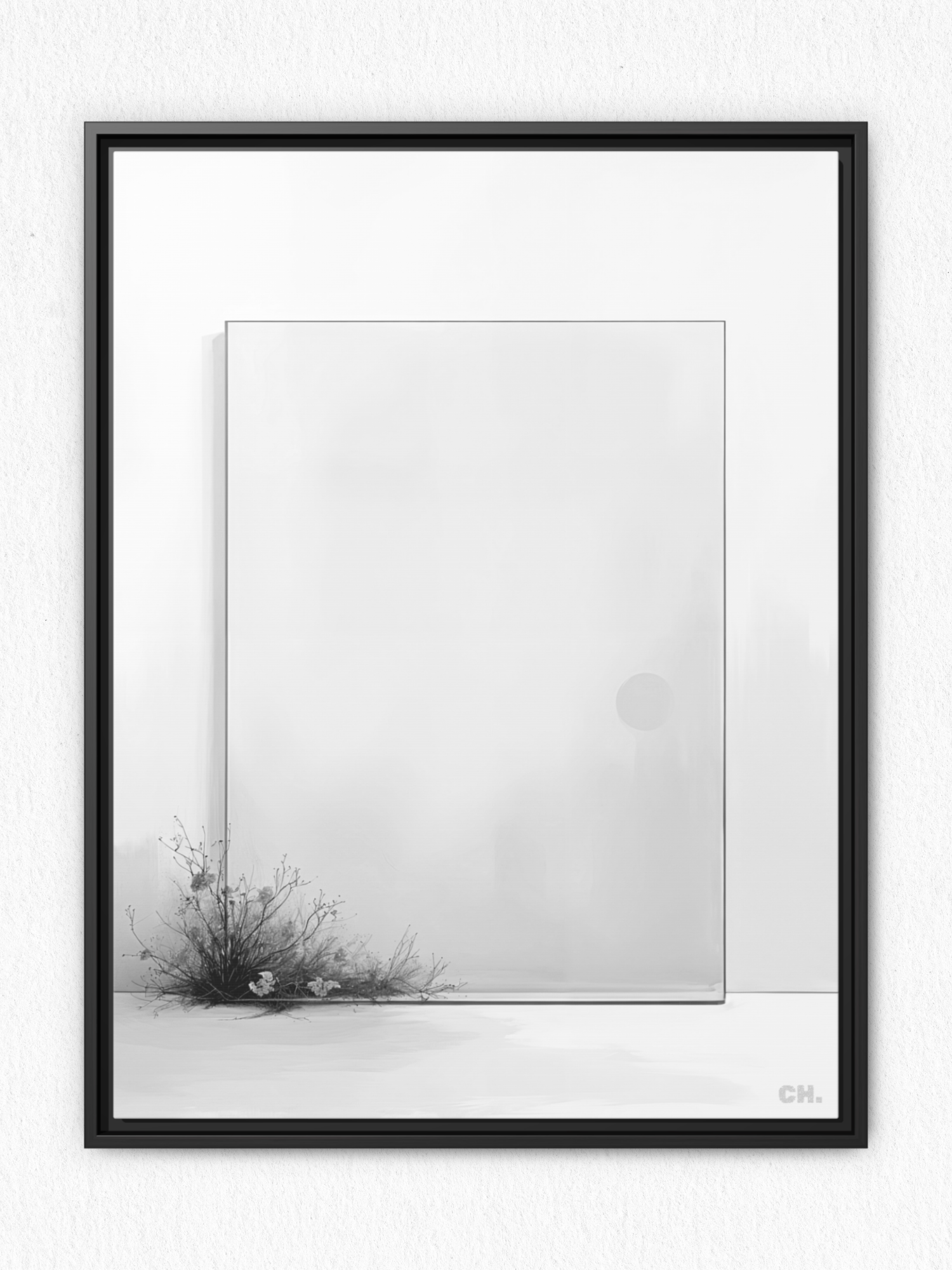 Faded Bloom - Framed Canvas Prints - artisCHt