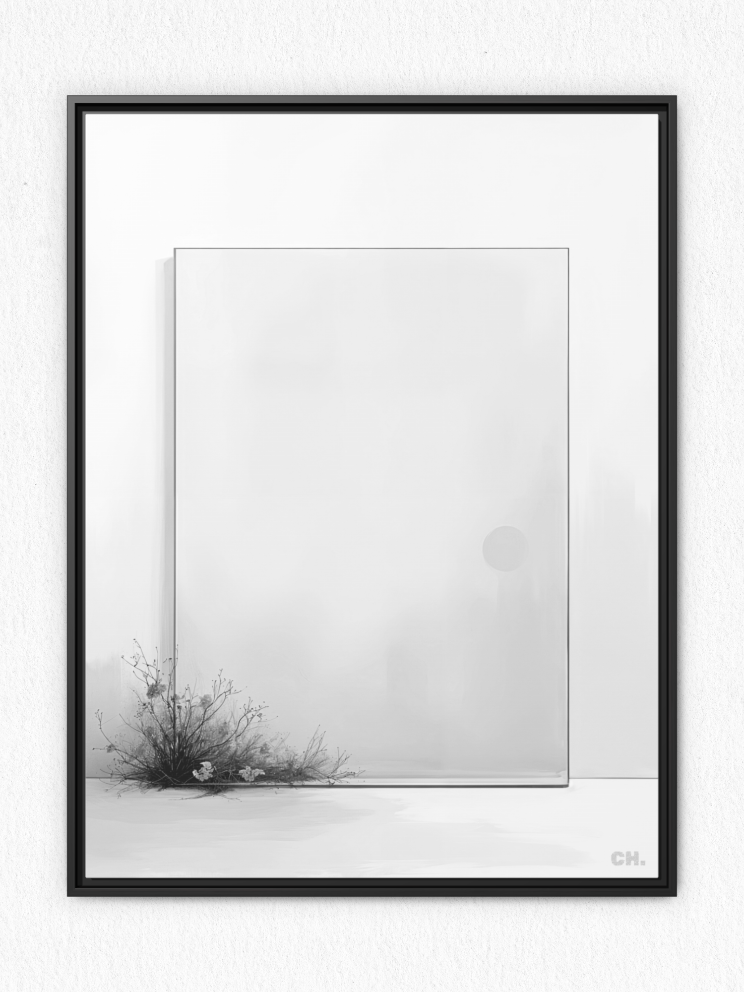 Faded Bloom - Framed Canvas Prints - artisCHt