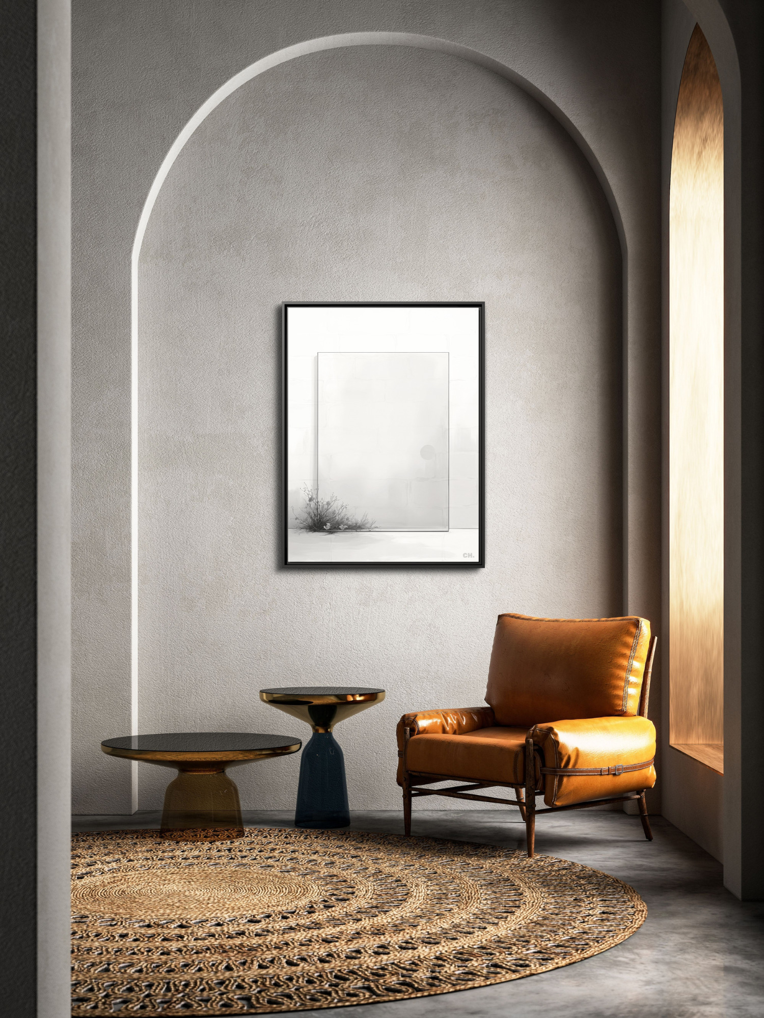 Faded Bloom - Framed Canvas Prints - artisCHt