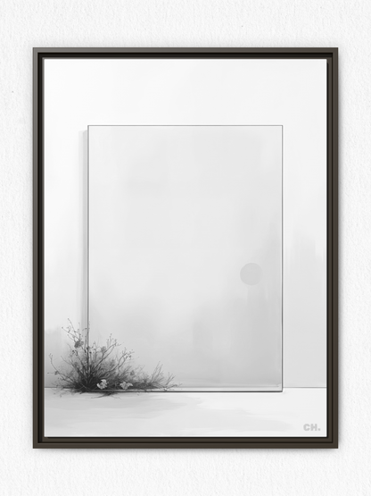 Faded Bloom - Framed Canvas Prints - artisCHt