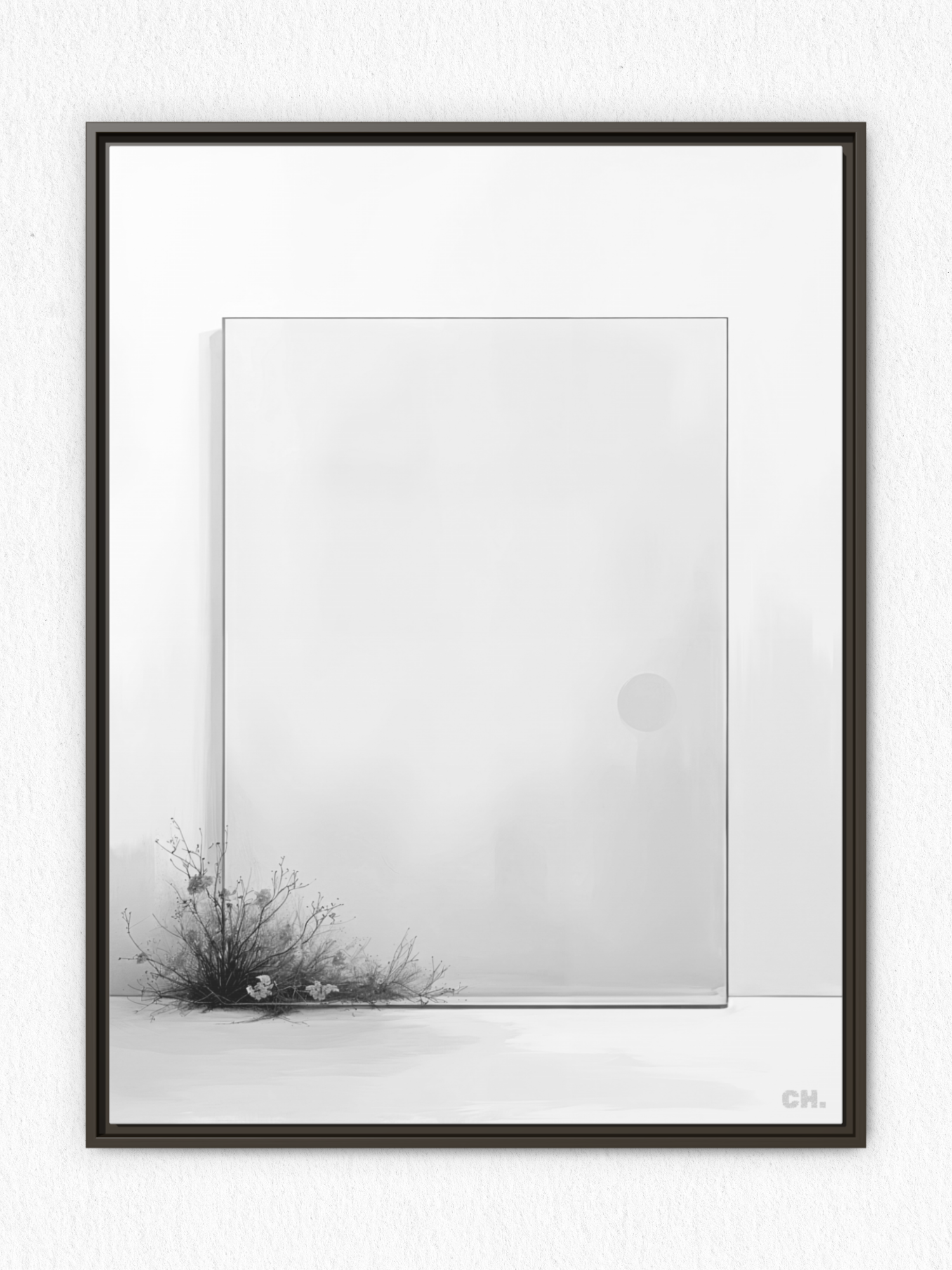 Faded Bloom - Framed Canvas Prints - artisCHt