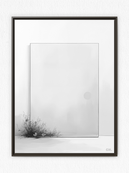 Faded Bloom - Framed Canvas Prints - artisCHt