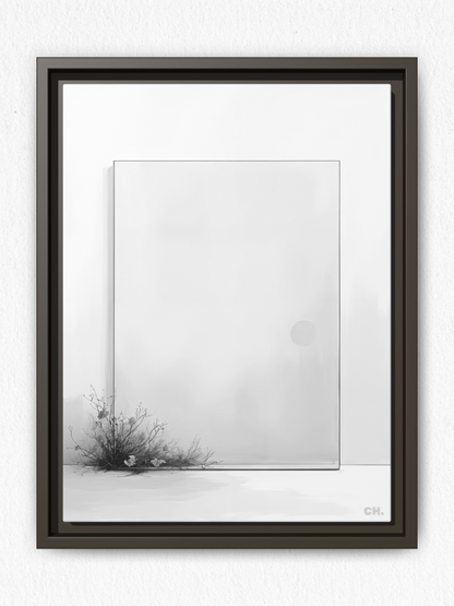 Faded Bloom - Framed Canvas Prints - artisCHt