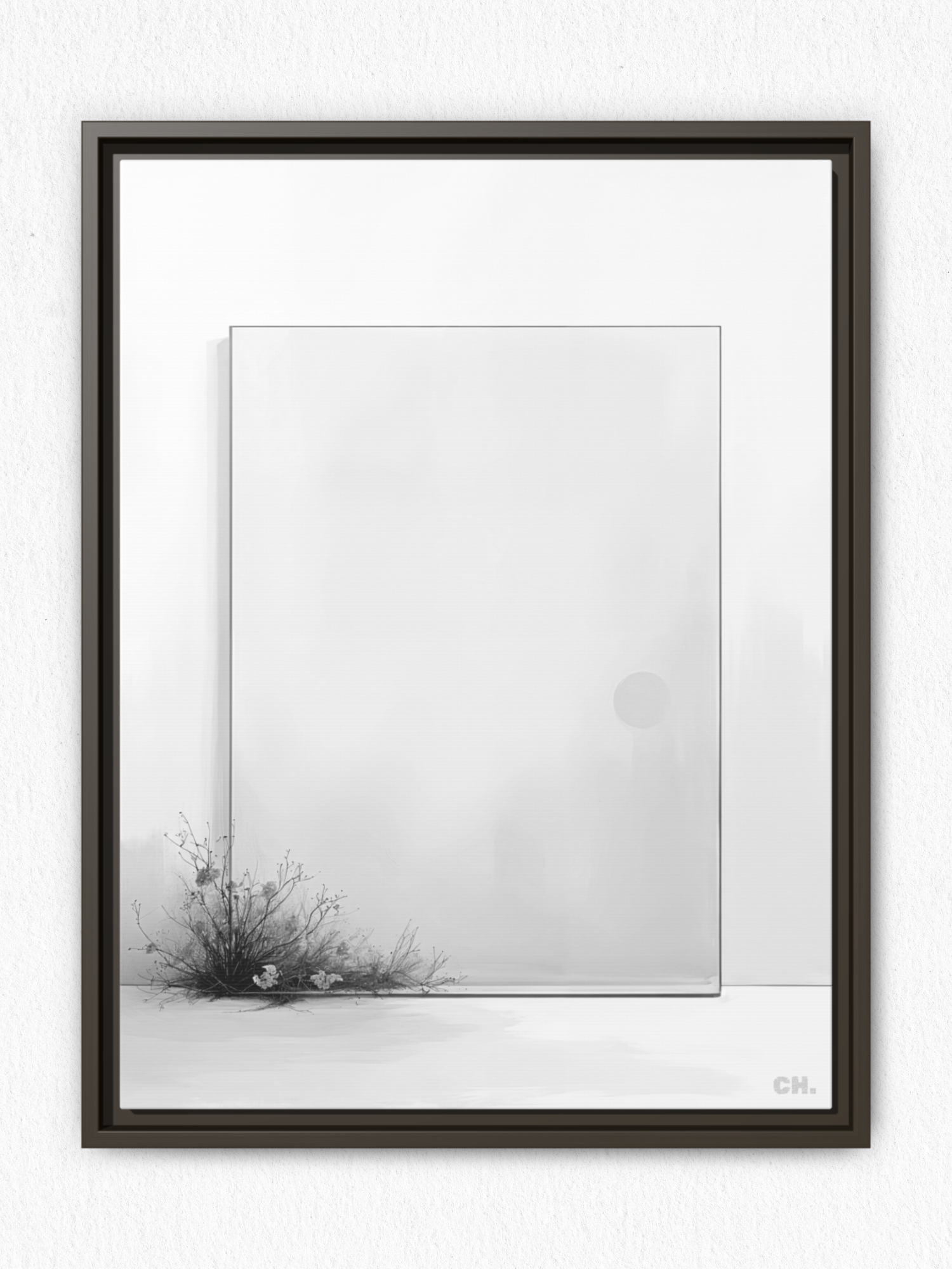 Faded Bloom - Framed Canvas Prints - artisCHt