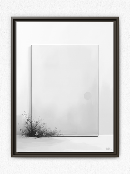 Faded Bloom - Framed Canvas Prints - artisCHt