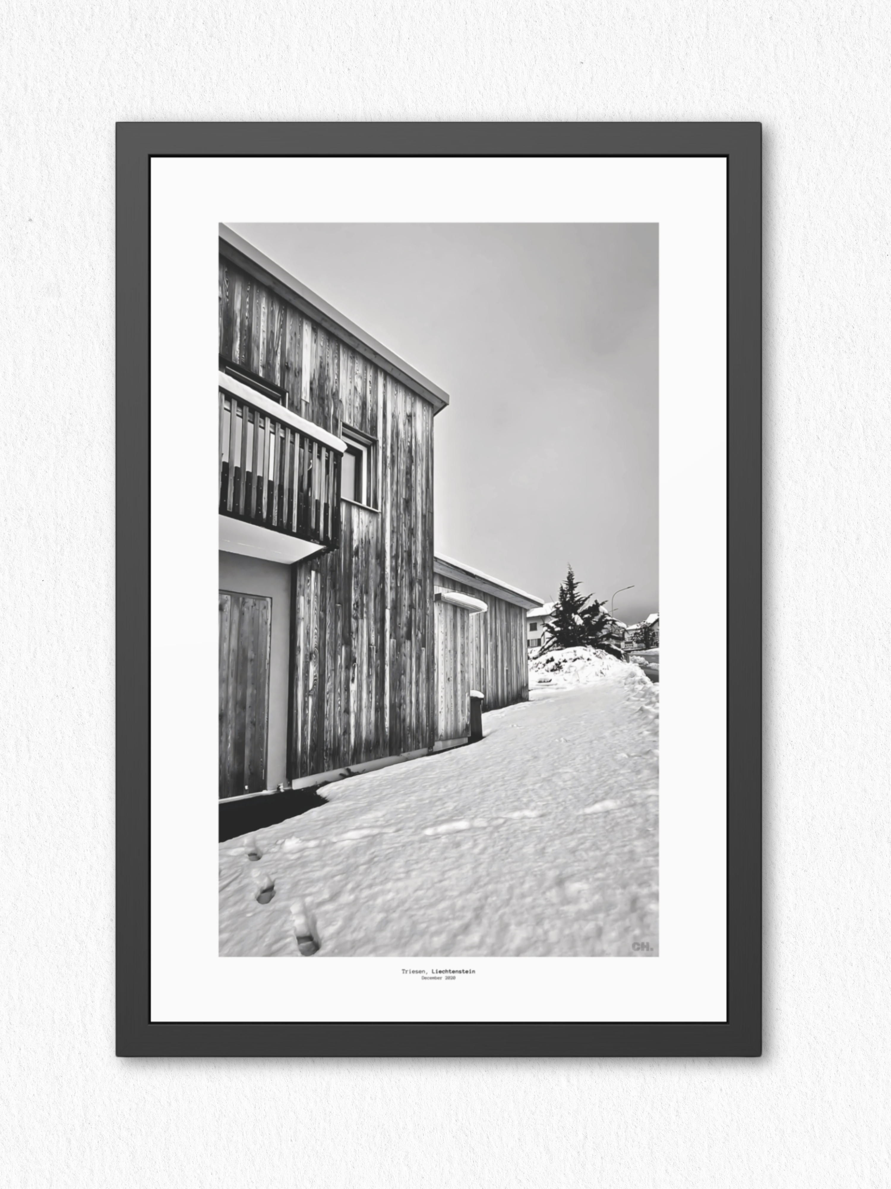 Footsteps in Stillness - Framed Fine Art Photography Print - artisCHt