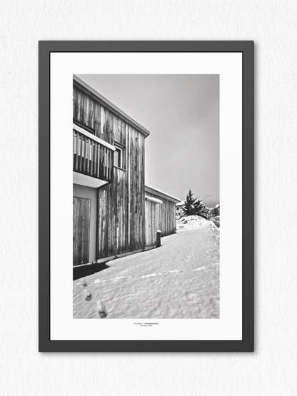 Footsteps in Stillness - Framed Fine Art Photography Print - artisCHt