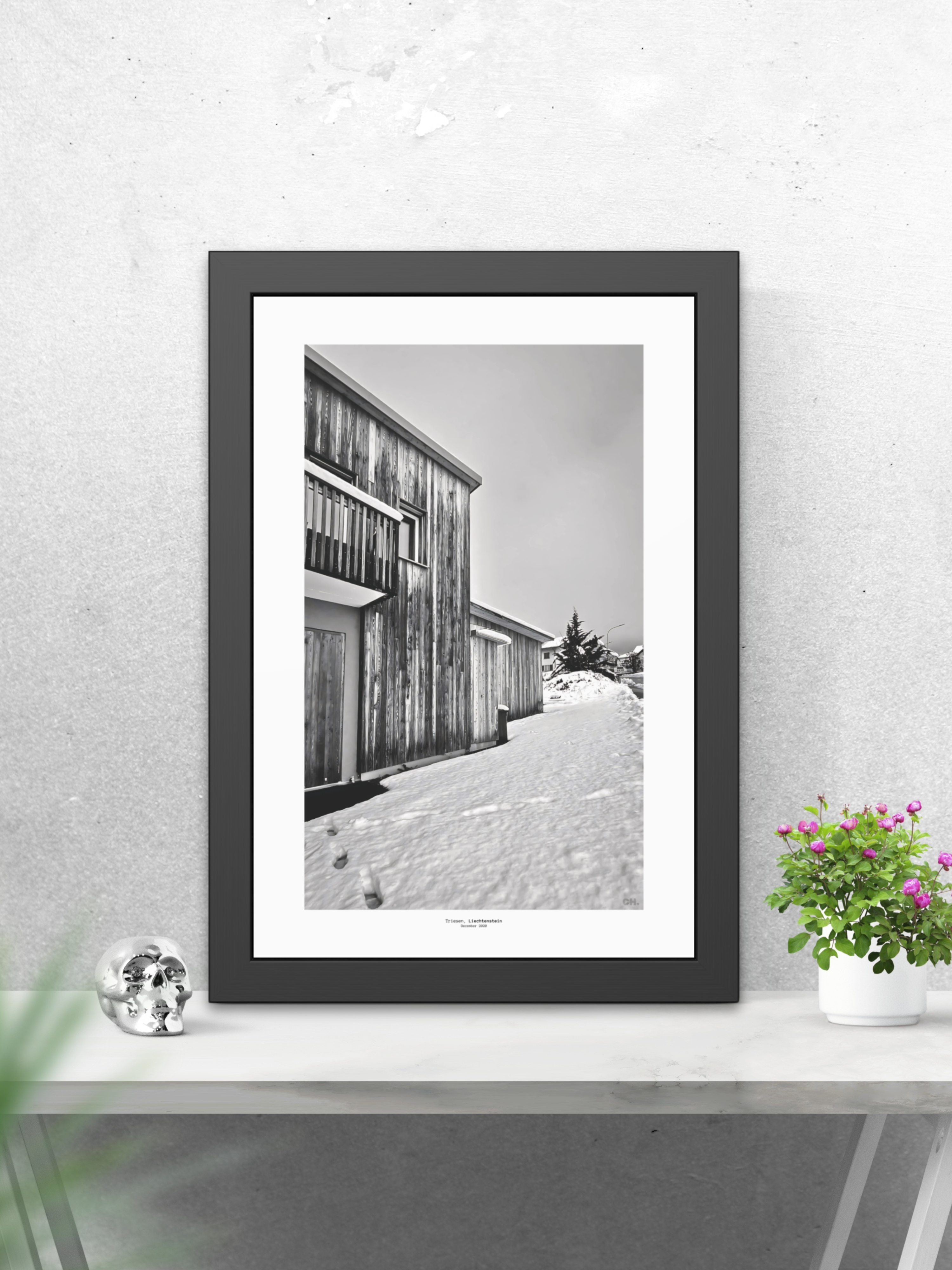Footsteps in Stillness - Framed Fine Art Photography Print - artisCHt