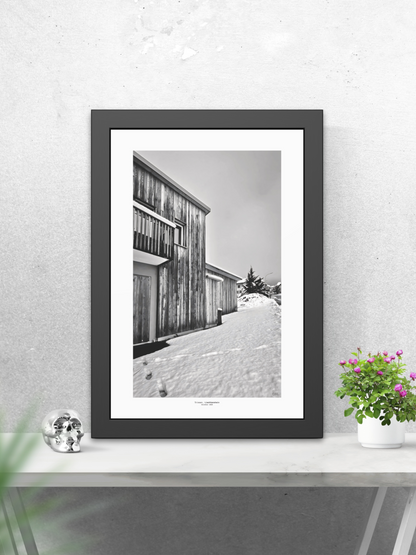 Footsteps in Stillness - Framed Fine Art Photography Print - artisCHt