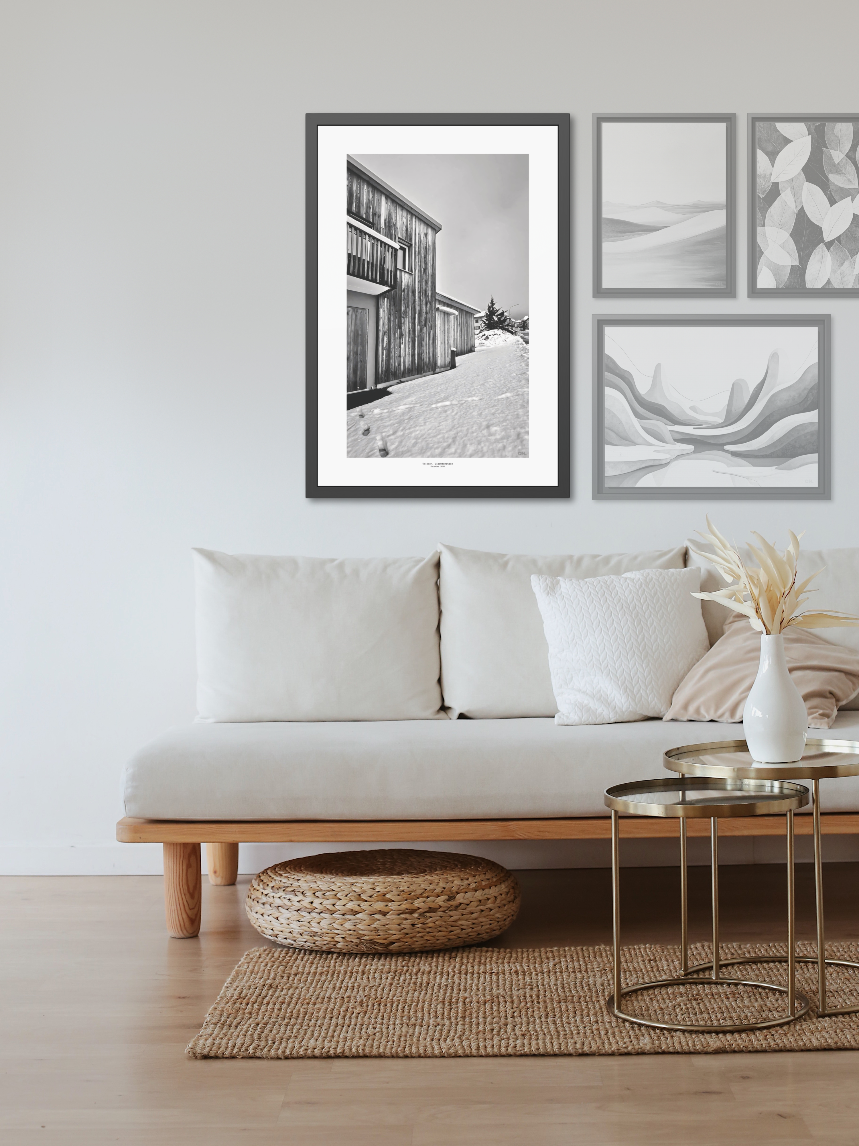 Footsteps in Stillness - Framed Fine Art Photography Print - artisCHt