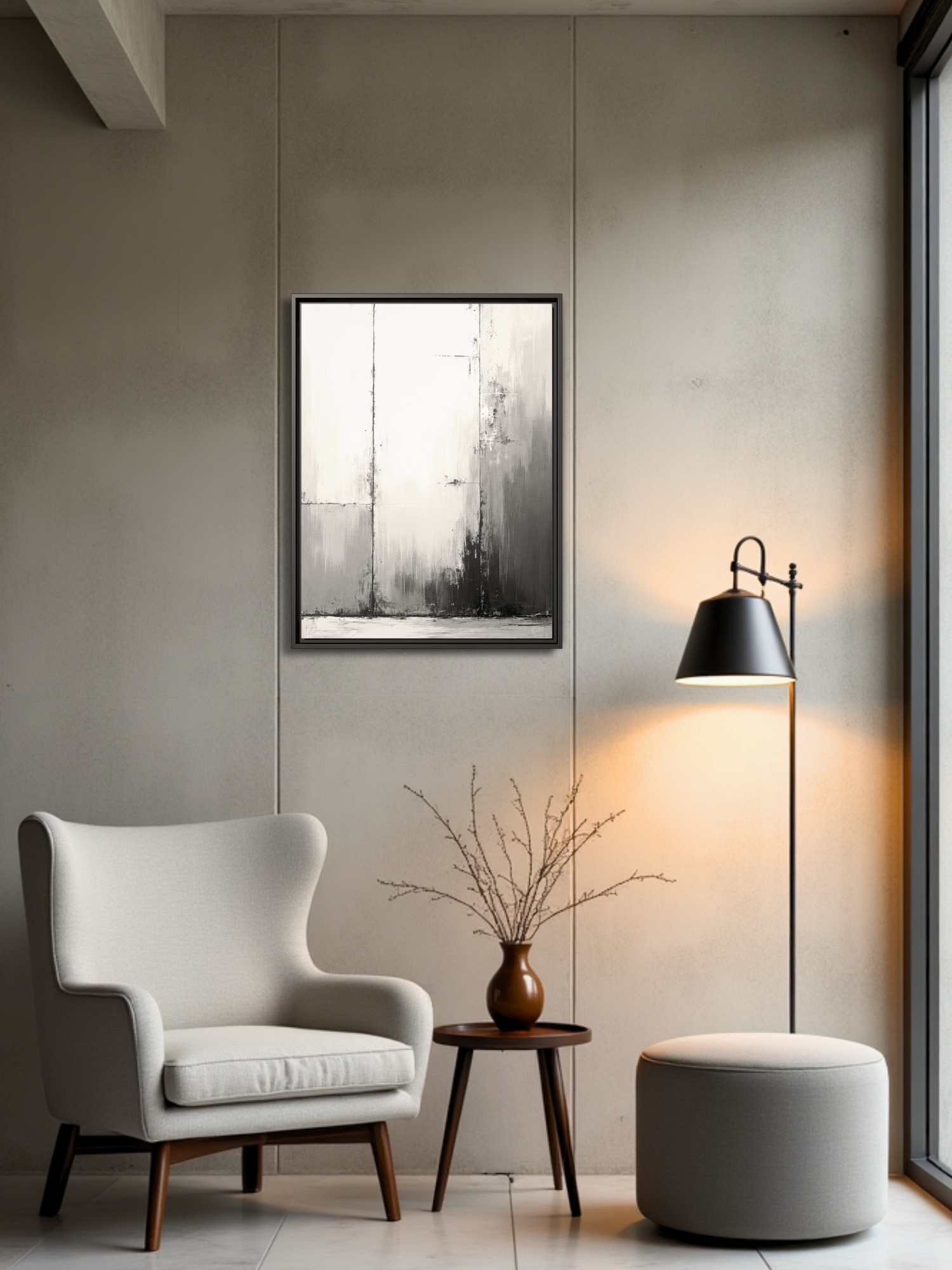 Forgotten Sentinel - Framed Canvas Prints - artisCHt