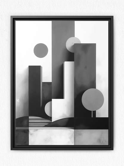 Fragments of Form - Framed Canvas Prints - artisCHt