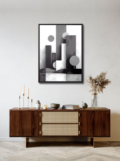 Fragments of Form - Framed Canvas Prints - artisCHt