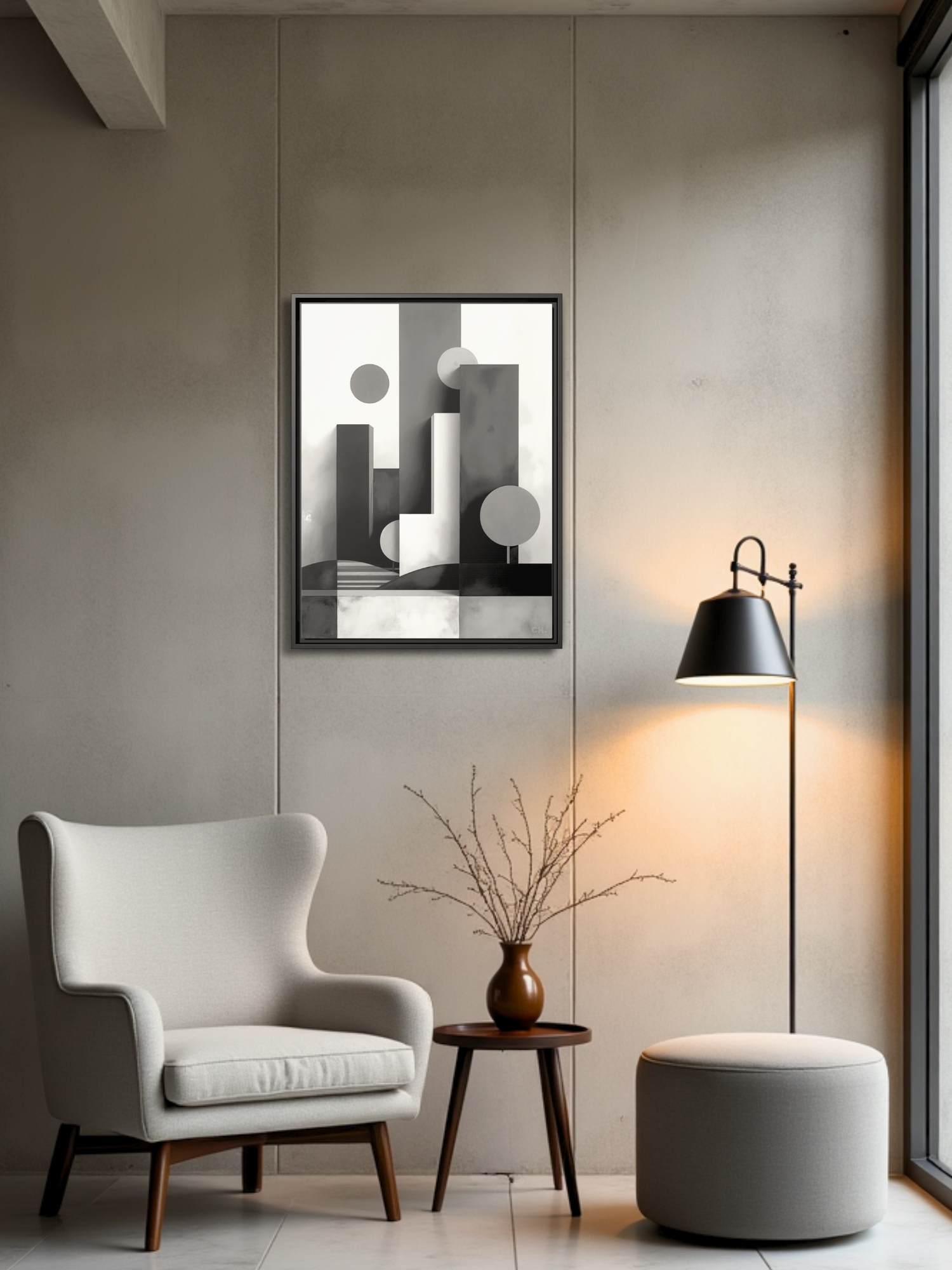 Fragments of Form - Framed Canvas Prints - artisCHt