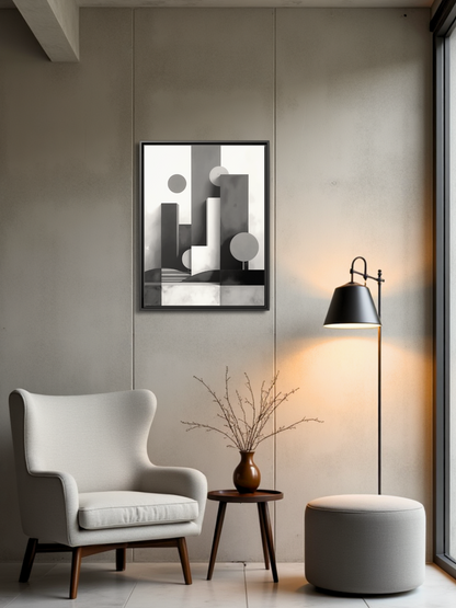 Fragments of Form - Framed Canvas Prints - artisCHt