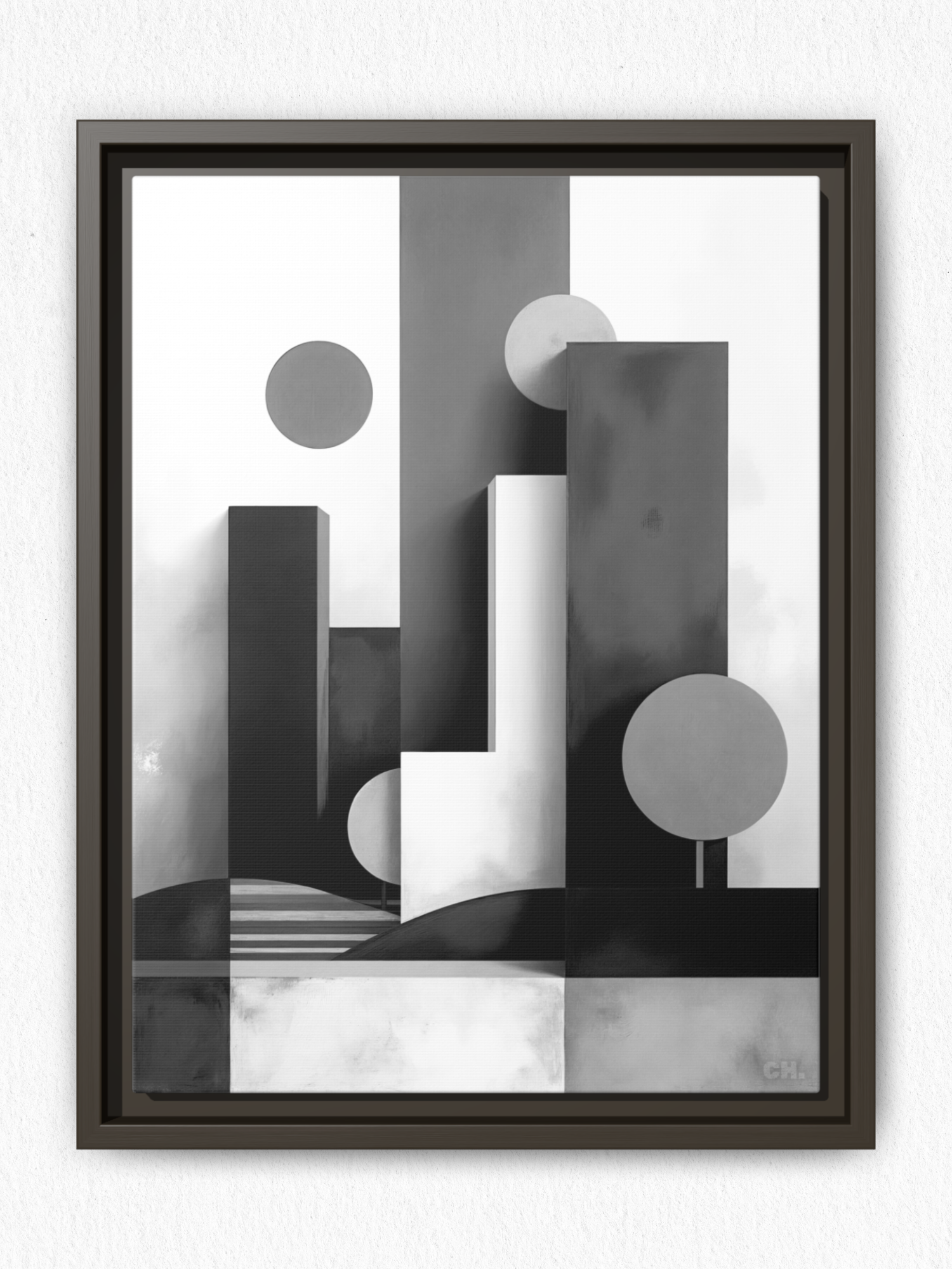 Fragments of Form - Framed Canvas Prints - artisCHt