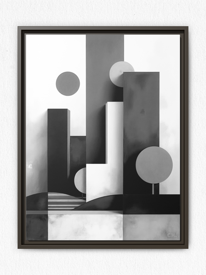 Fragments of Form - Framed Canvas Prints - artisCHt