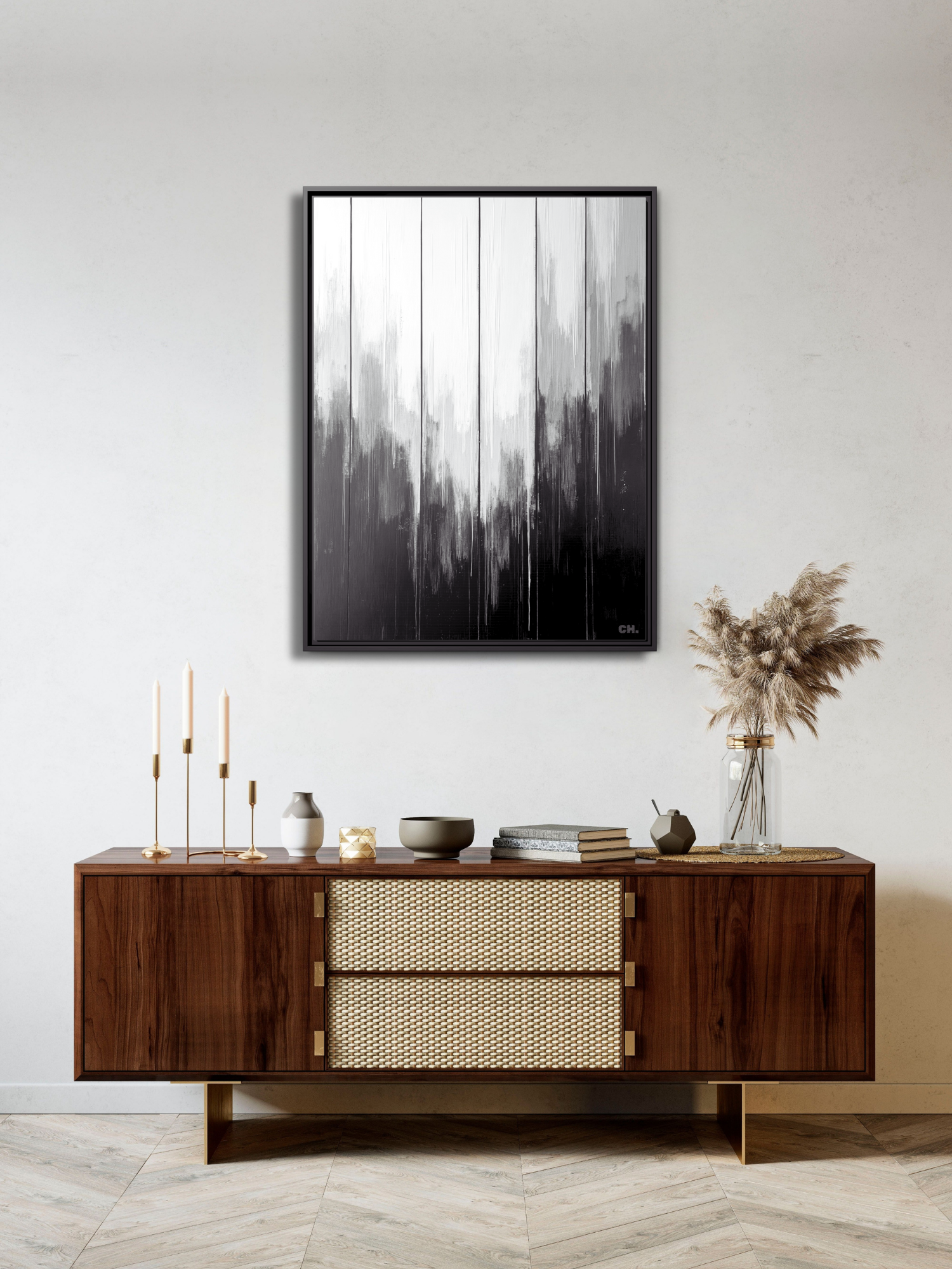 Grain of Time - Framed Canvas Prints - artisCHt