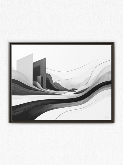 Harmony in Motion - Framed Canvas Prints - artisCHt