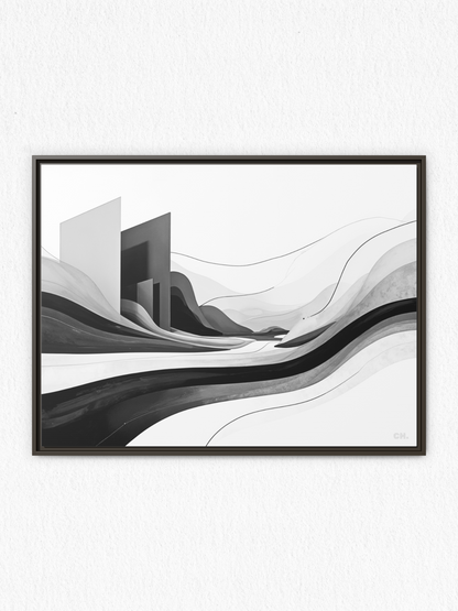 Harmony in Motion - Framed Canvas Prints - artisCHt
