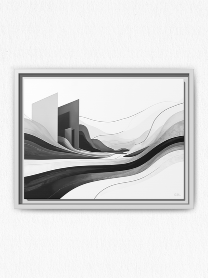 Harmony in Motion - Framed Canvas Prints - artisCHt