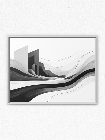 Harmony in Motion - Framed Canvas Prints - artisCHt