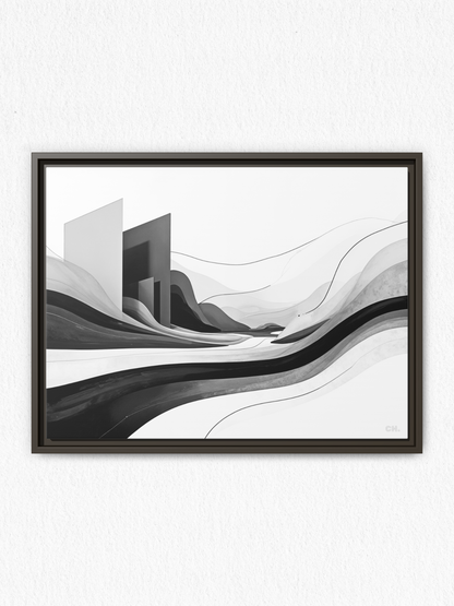 Harmony in Motion - Framed Canvas Prints - artisCHt