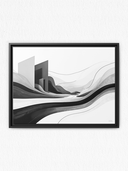 Harmony in Motion - Framed Canvas Prints - artisCHt
