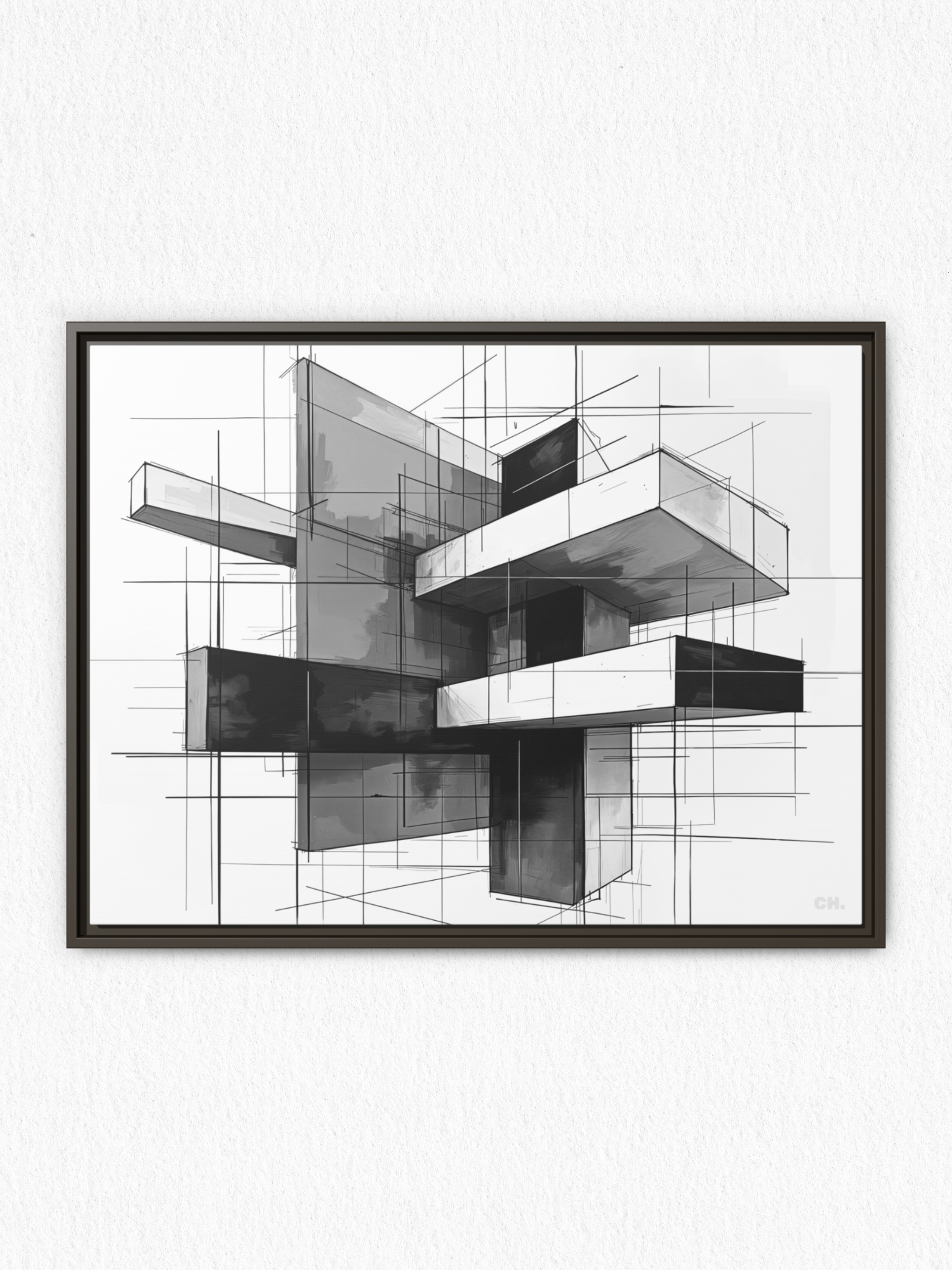 Intersections of Eternity - Framed Canvas Prints - artisCHt