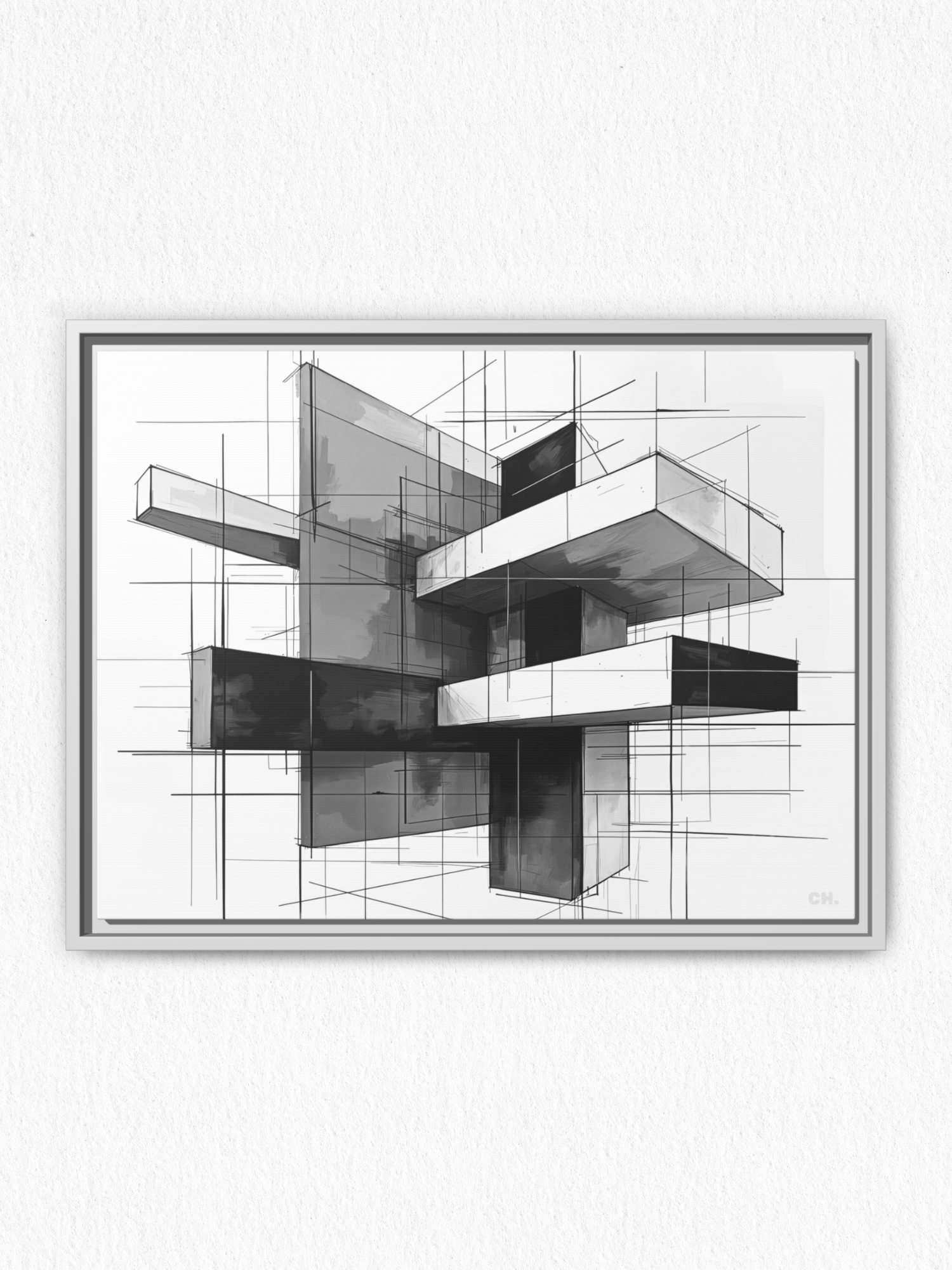 Intersections of Eternity - Framed Canvas Prints - artisCHt
