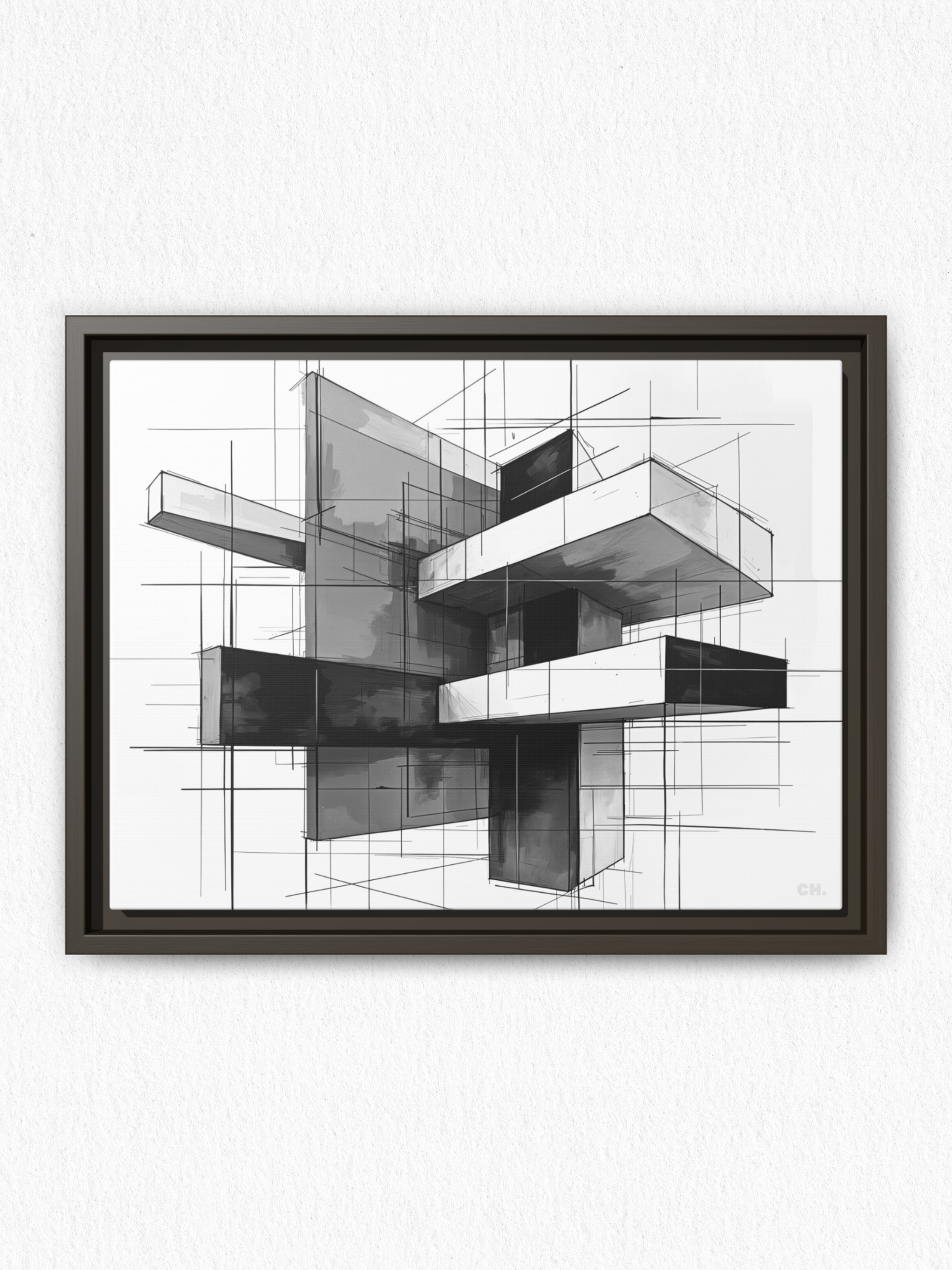 Intersections of Eternity - Framed Canvas Prints - artisCHt